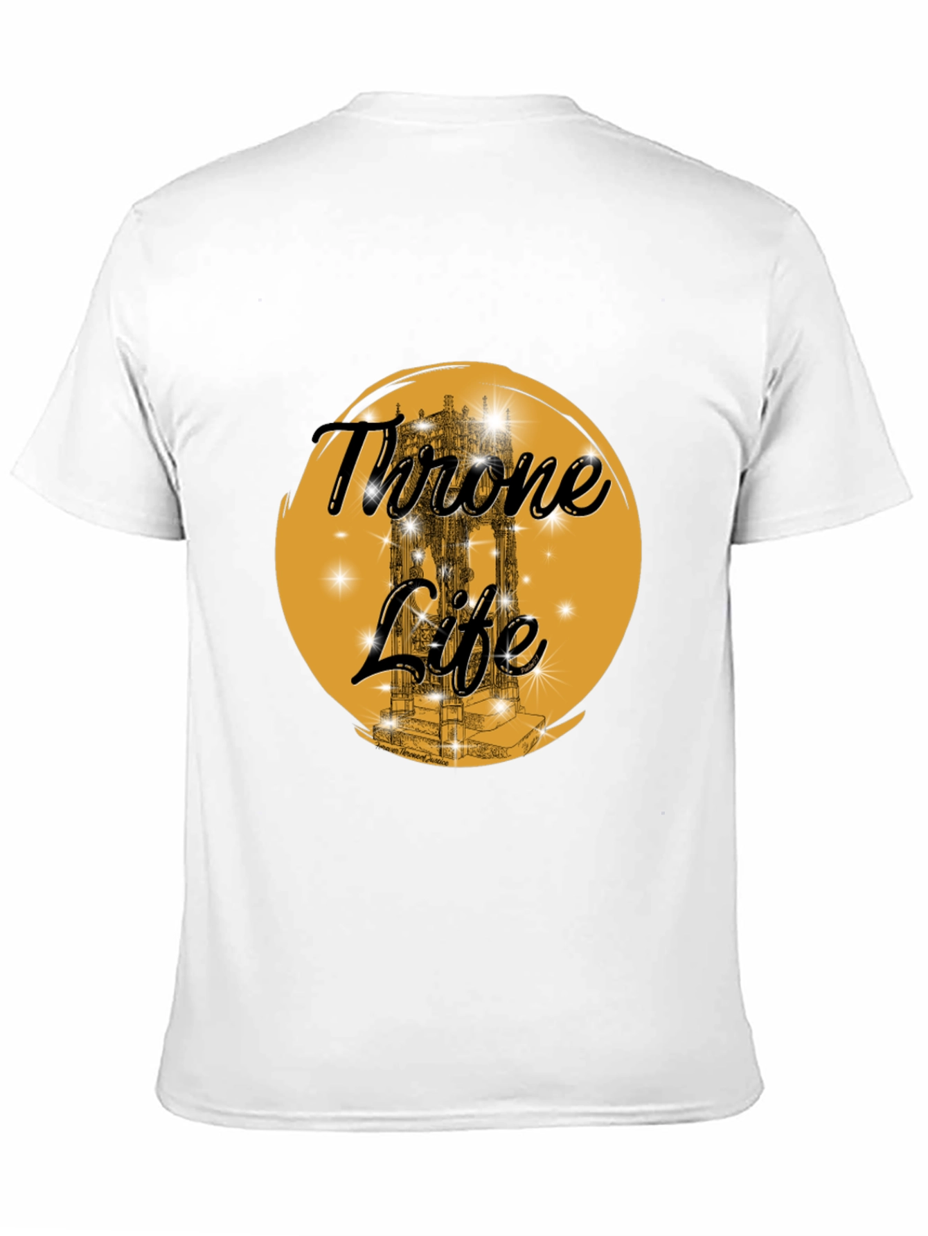 Throne Life Graphic Tee - Black