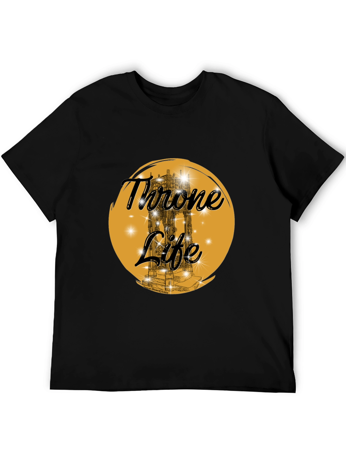 Throne Life Graphic Tee - Black