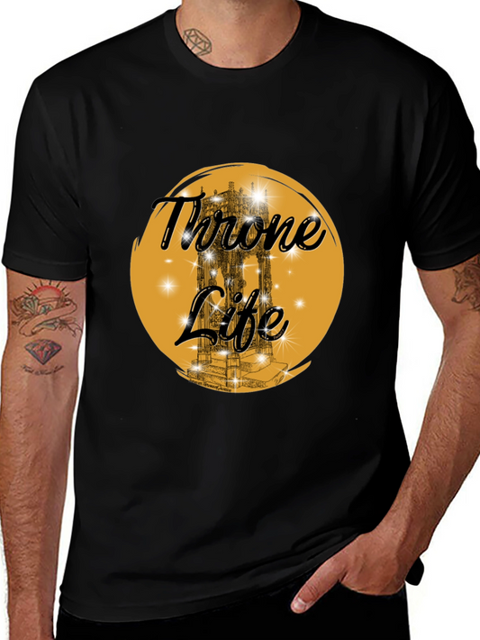 Throne Life Graphic Tee - Black