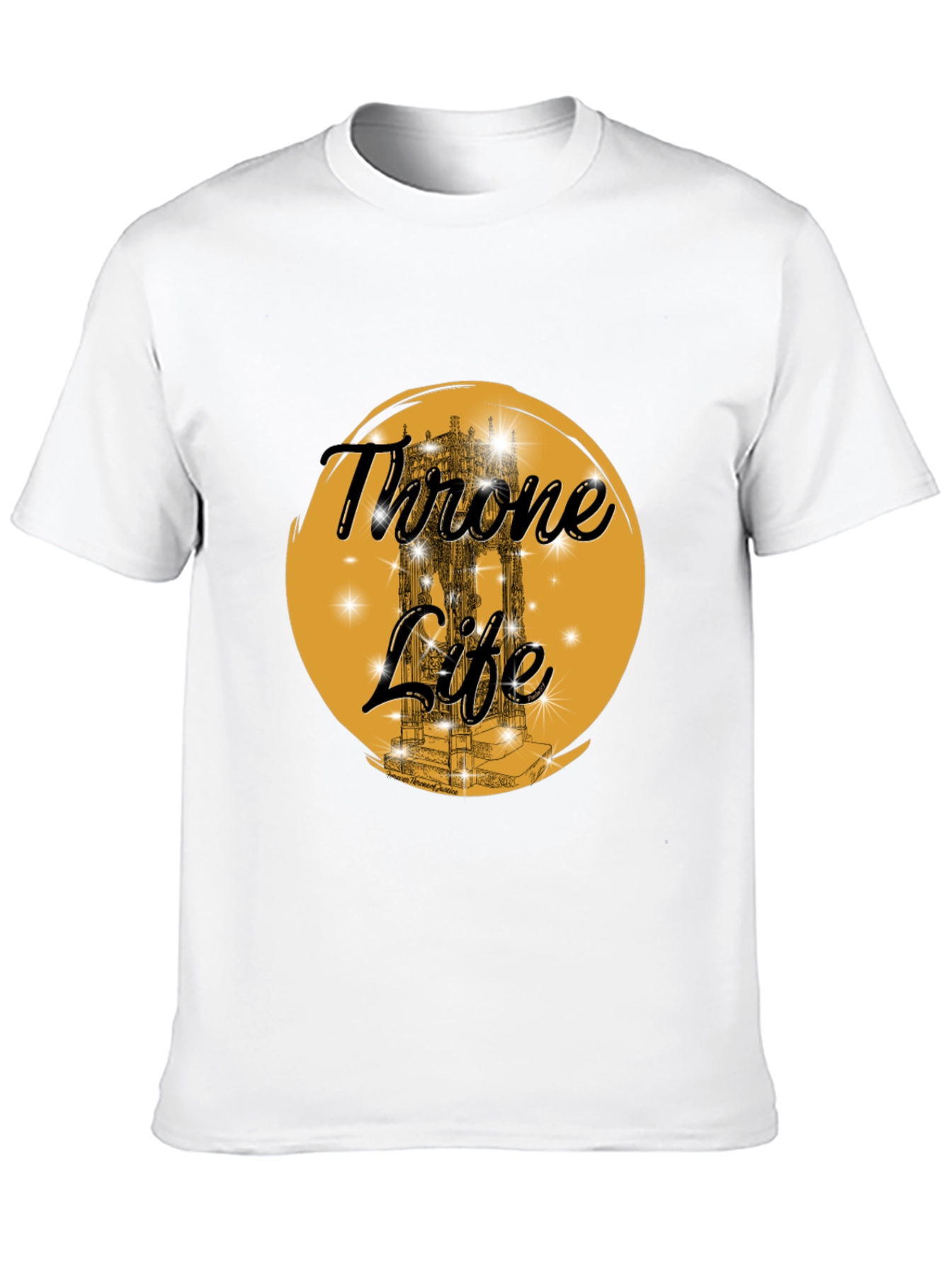 Throne Life Graphic Tee - Black