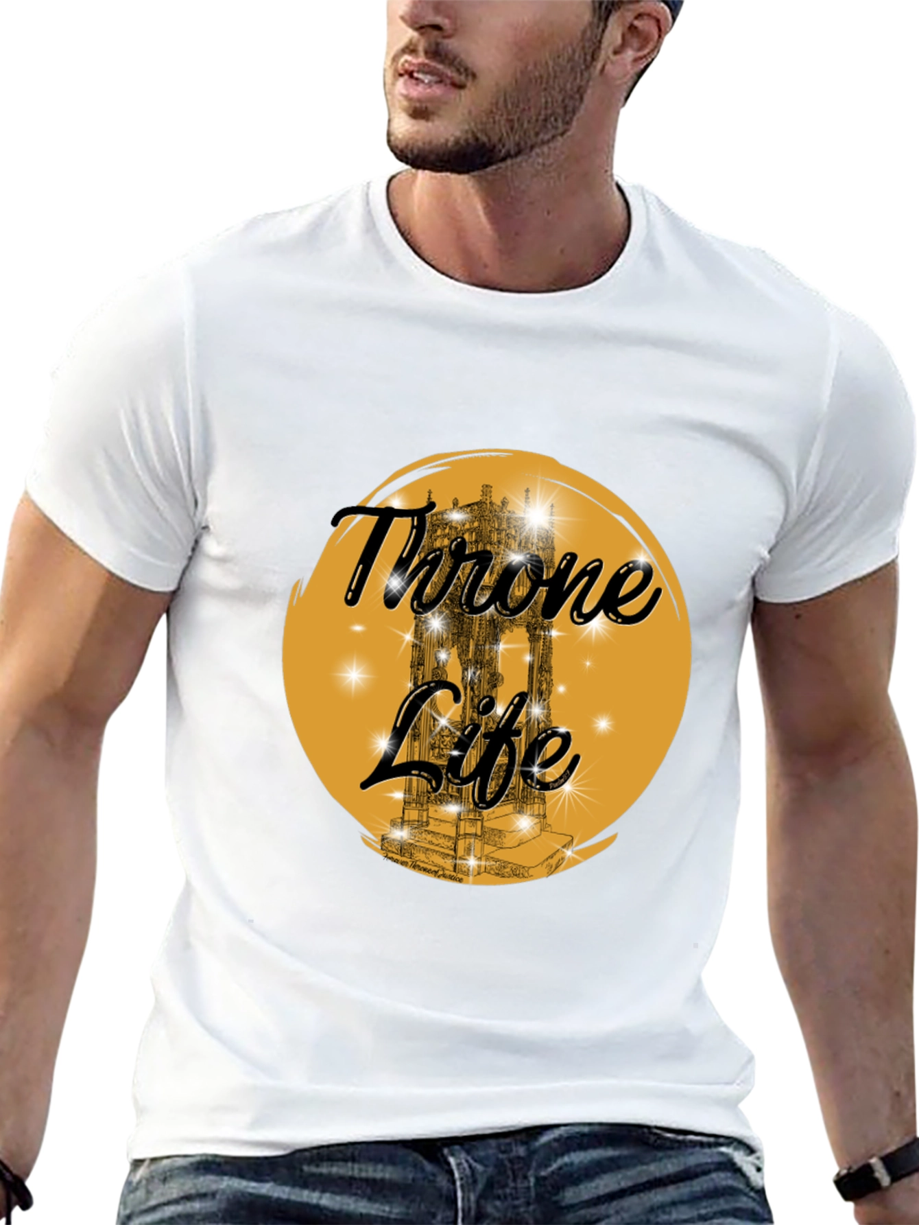 Throne Life Graphic Tee - Black