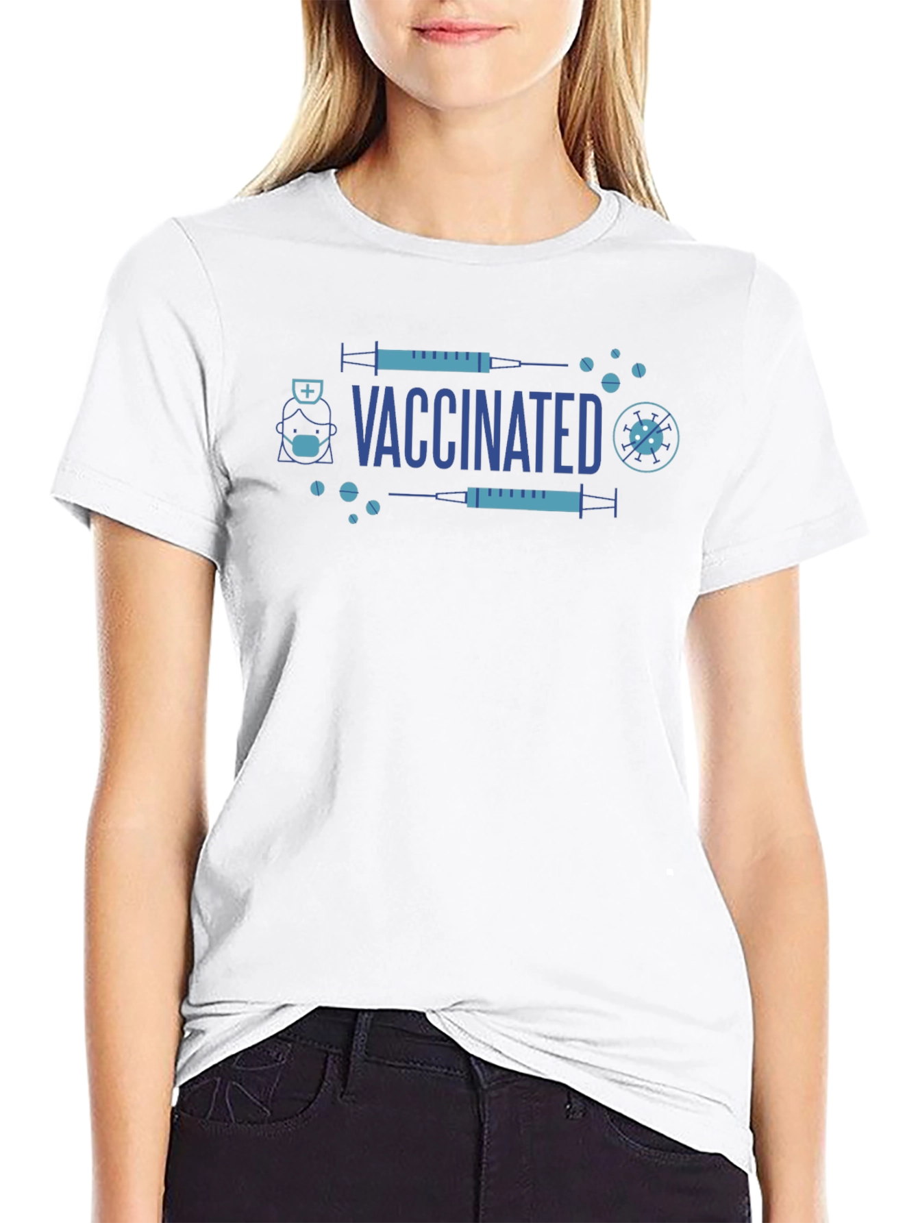 Vaccinated Graphic T-Shirt