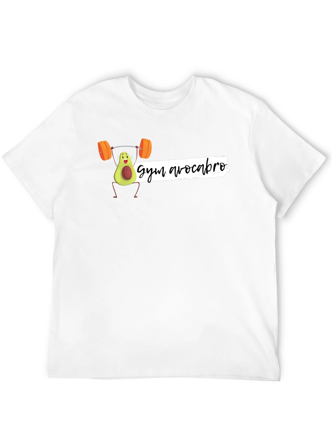Gym Avocabro Black Graphic T-Shirt