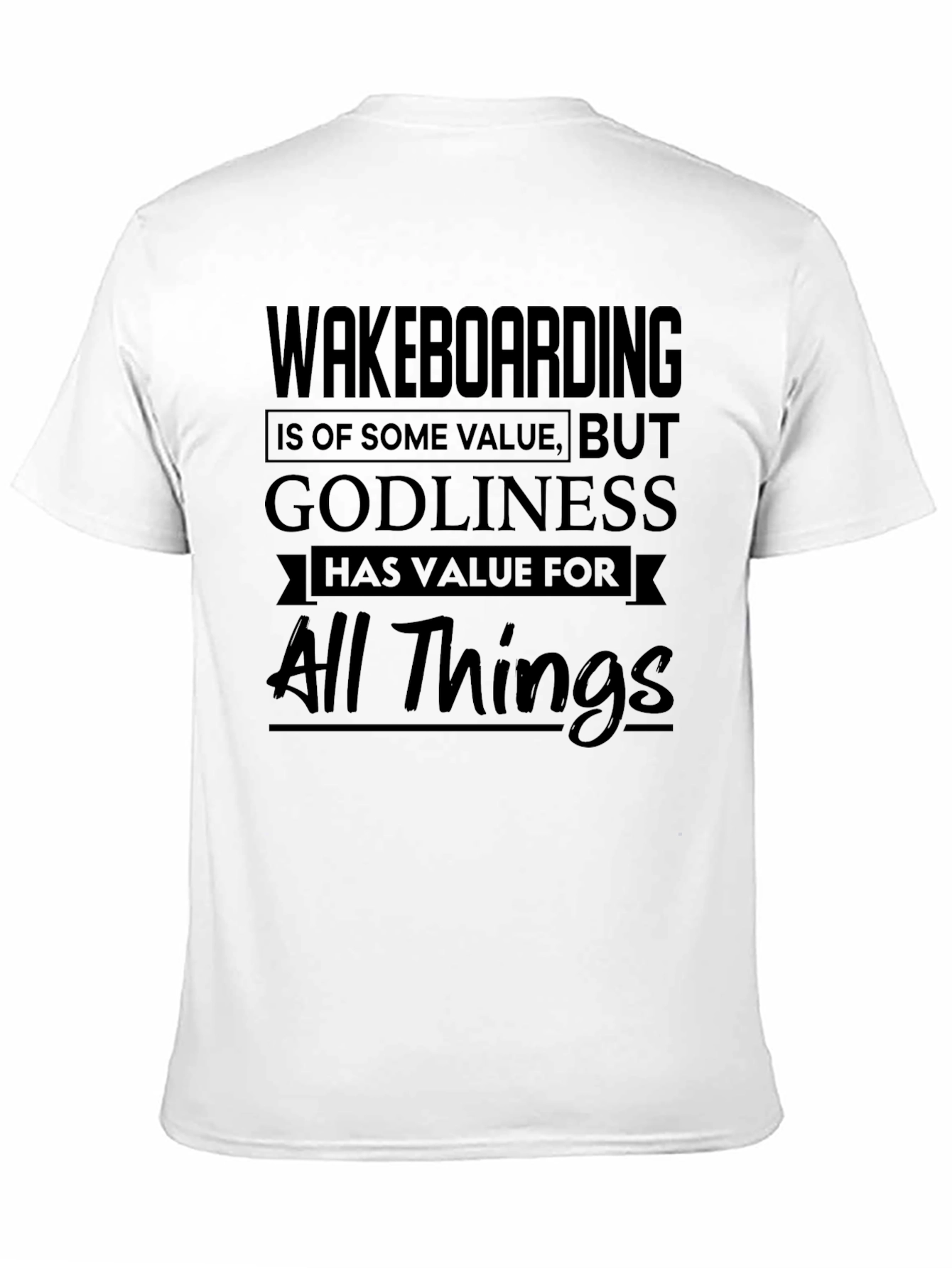 Wakeboarding Godliness T-Shirt