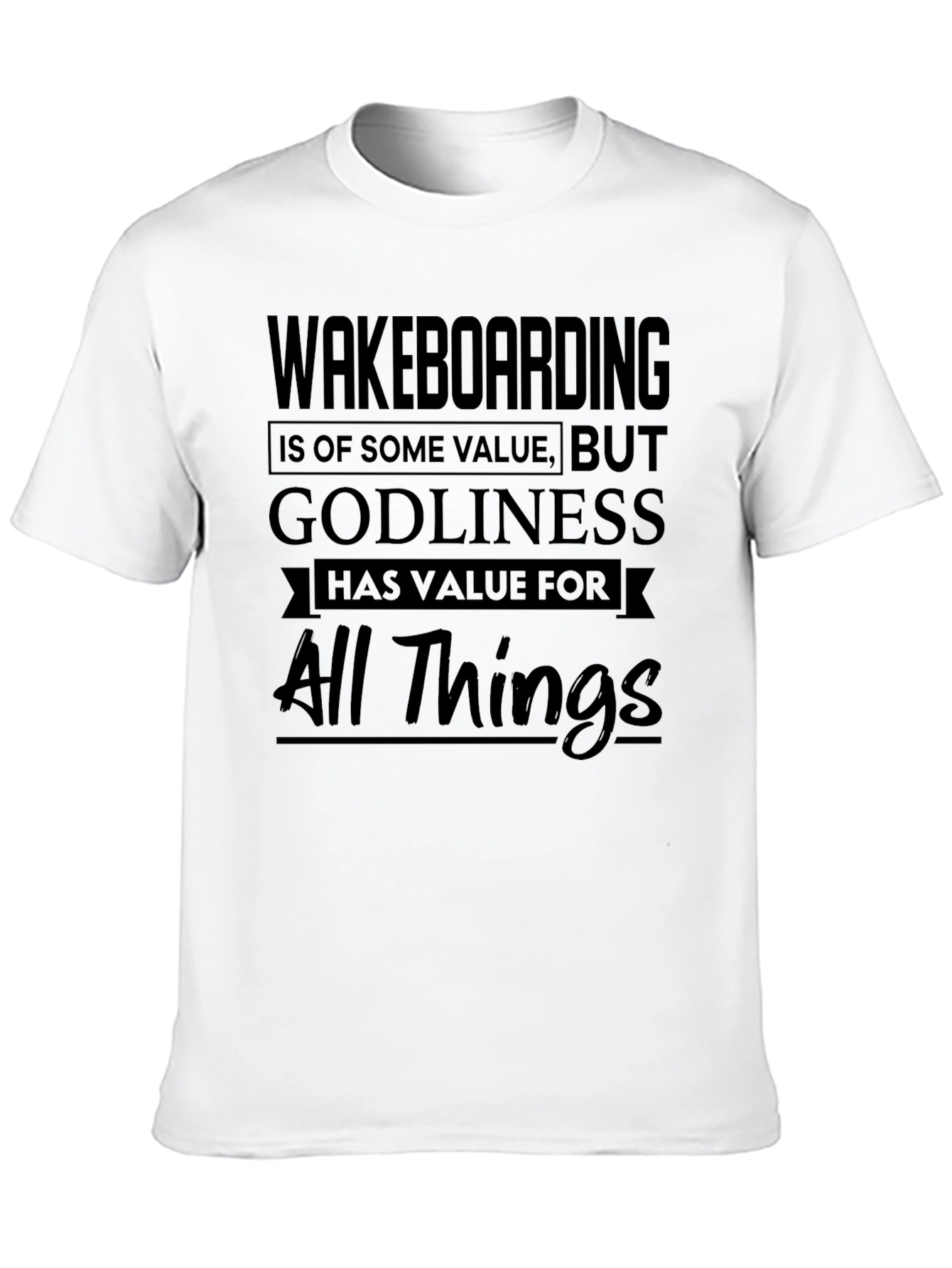 Wakeboarding Godliness T-Shirt