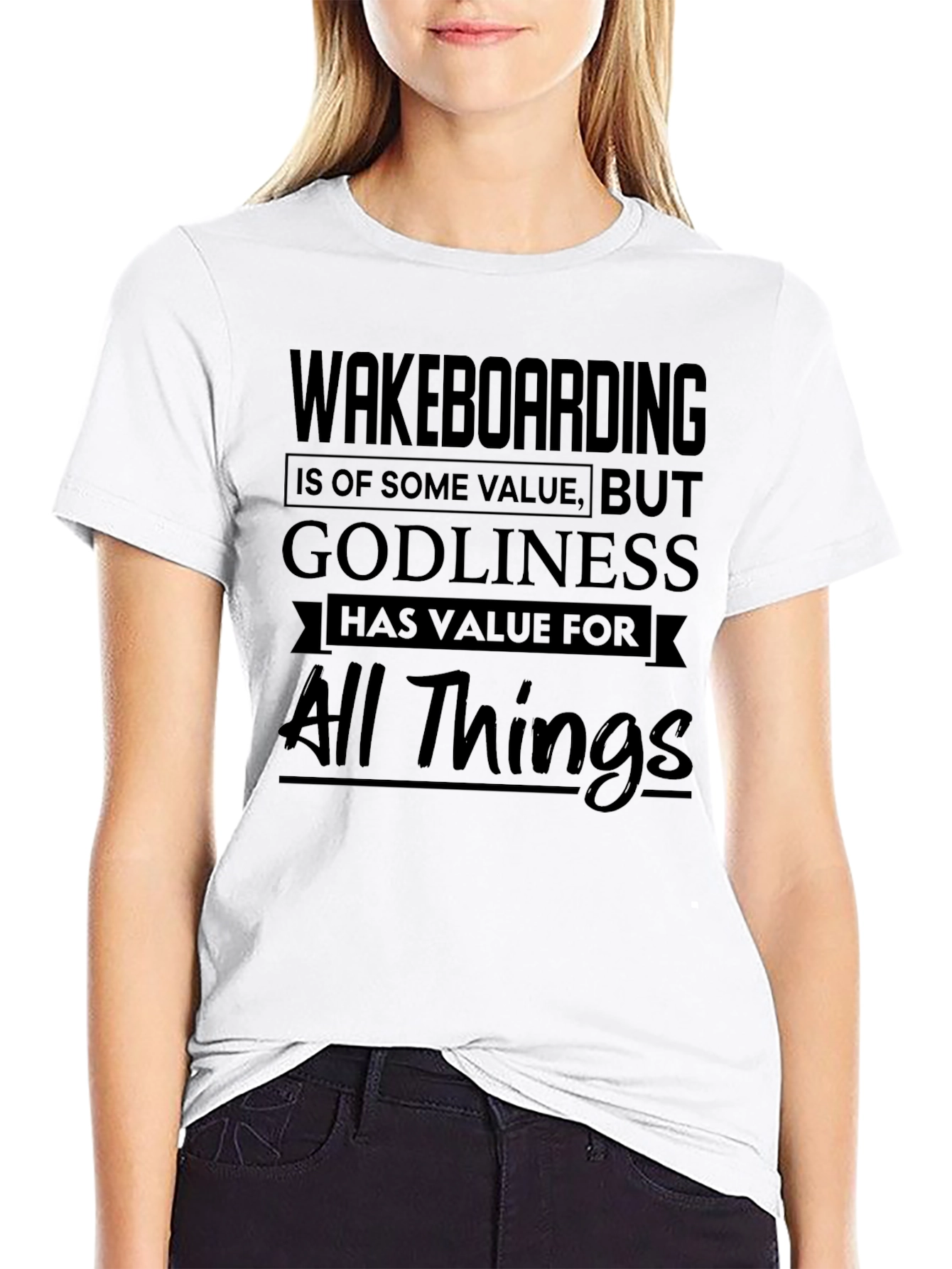 Wakeboarding Godliness T-Shirt
