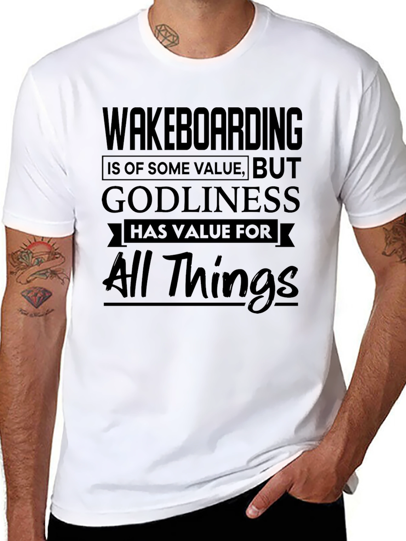 Wakeboarding Godliness T-Shirt