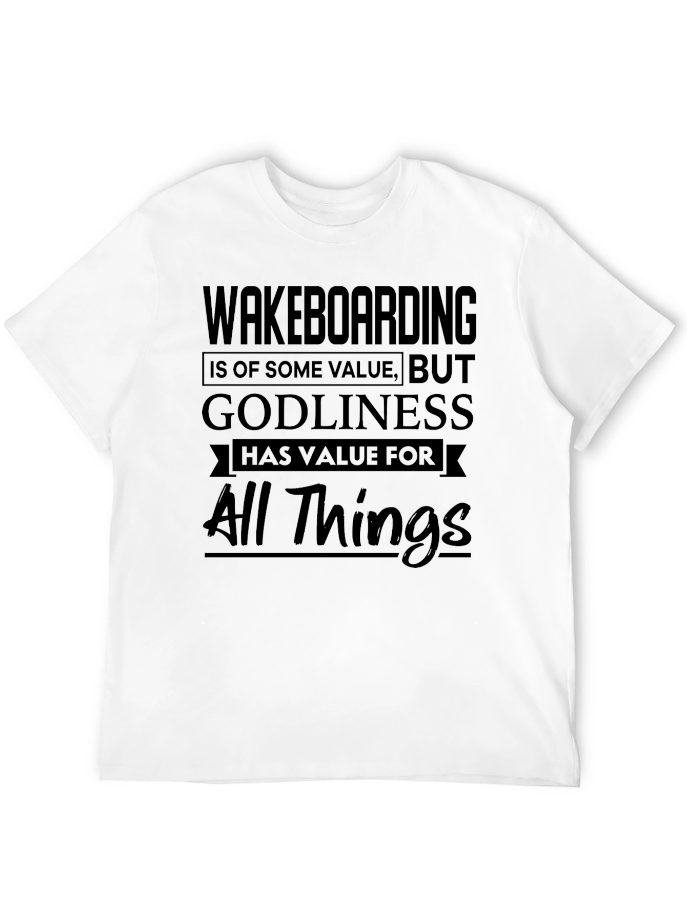 Wakeboarding Godliness T-Shirt