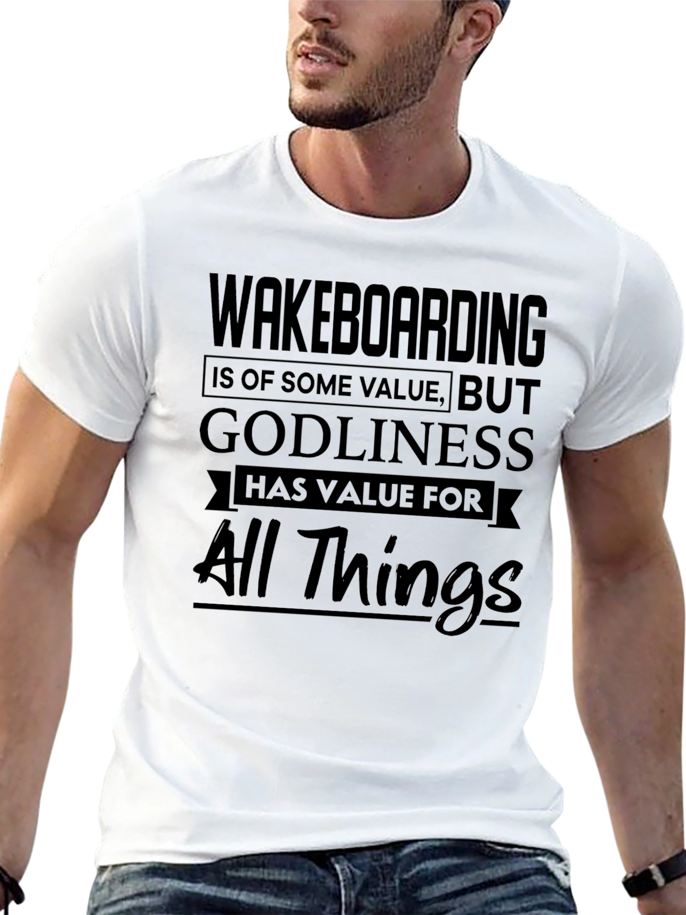 Wakeboarding Godliness T-Shirt