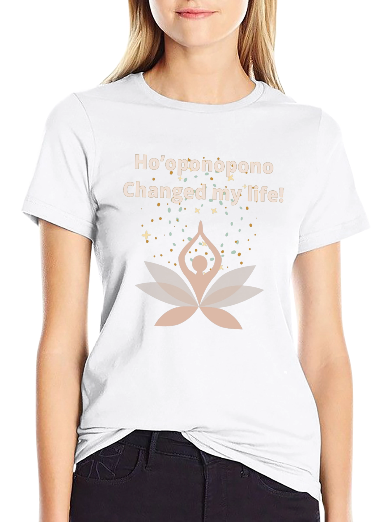 Hooponopono Changed My Life Black T-Shirt