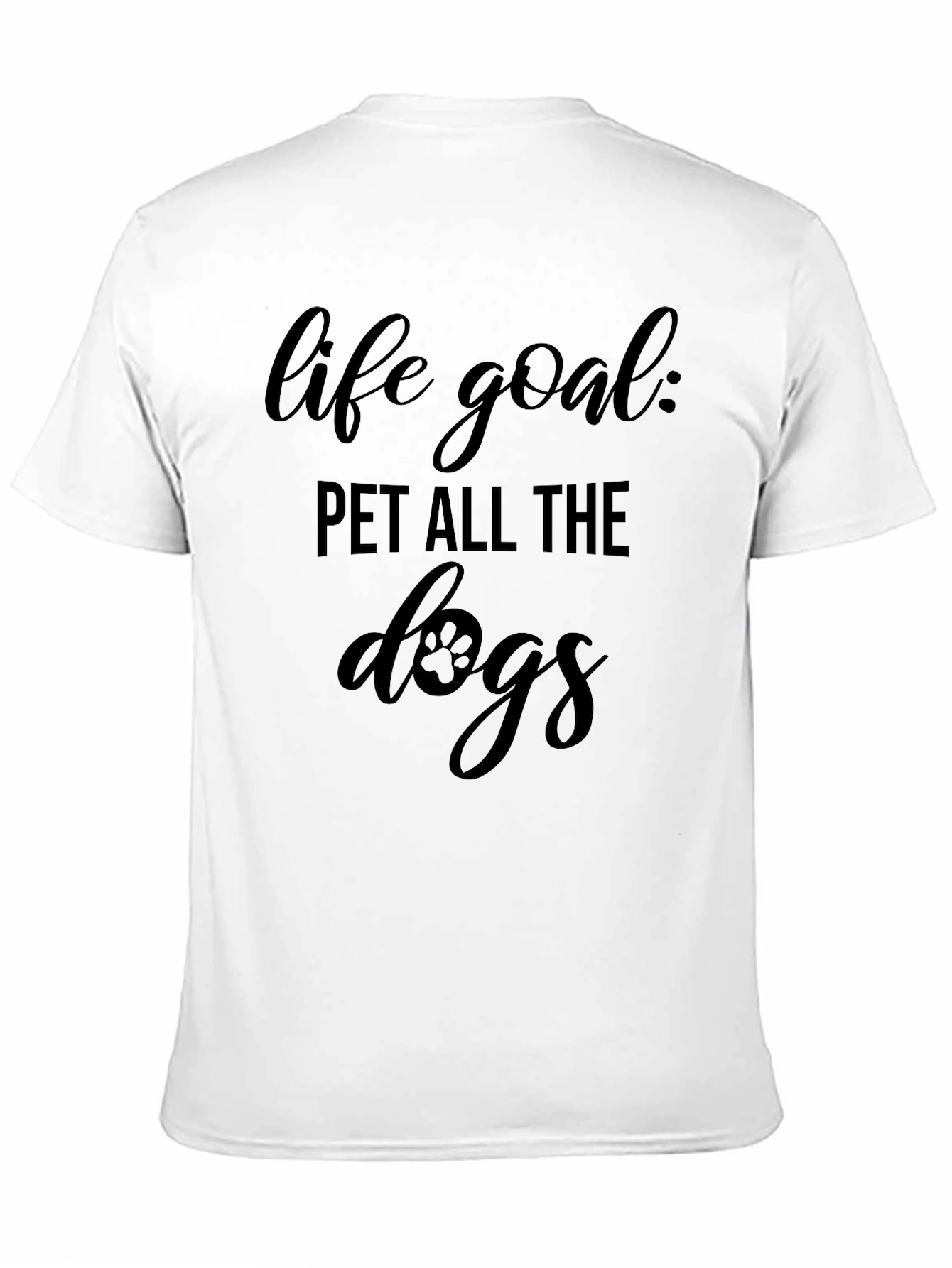 Life Goal Pet All The Dogs Graphic Tee
