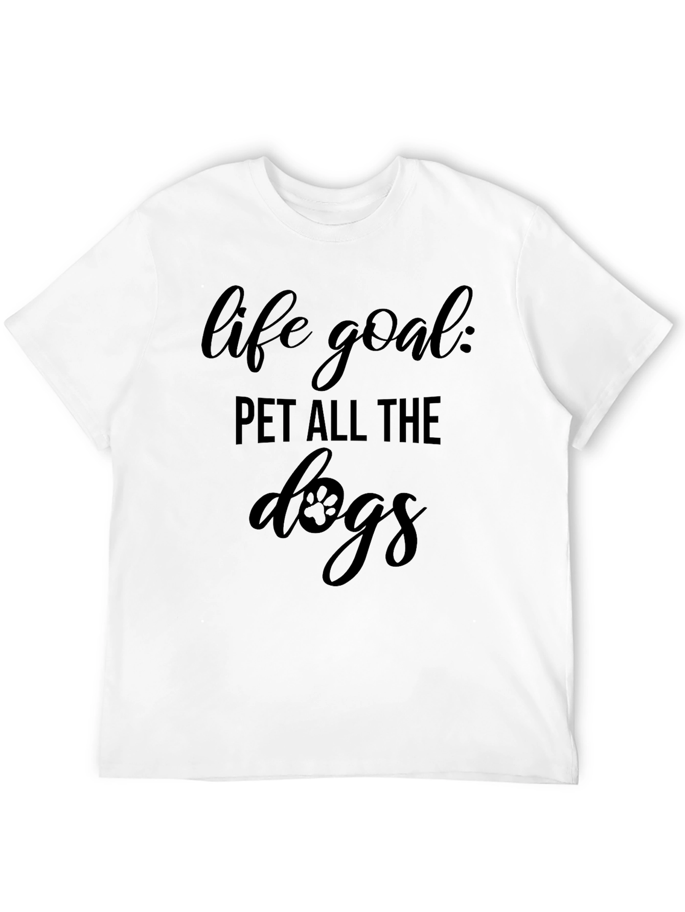 Life Goal Pet All The Dogs Graphic Tee