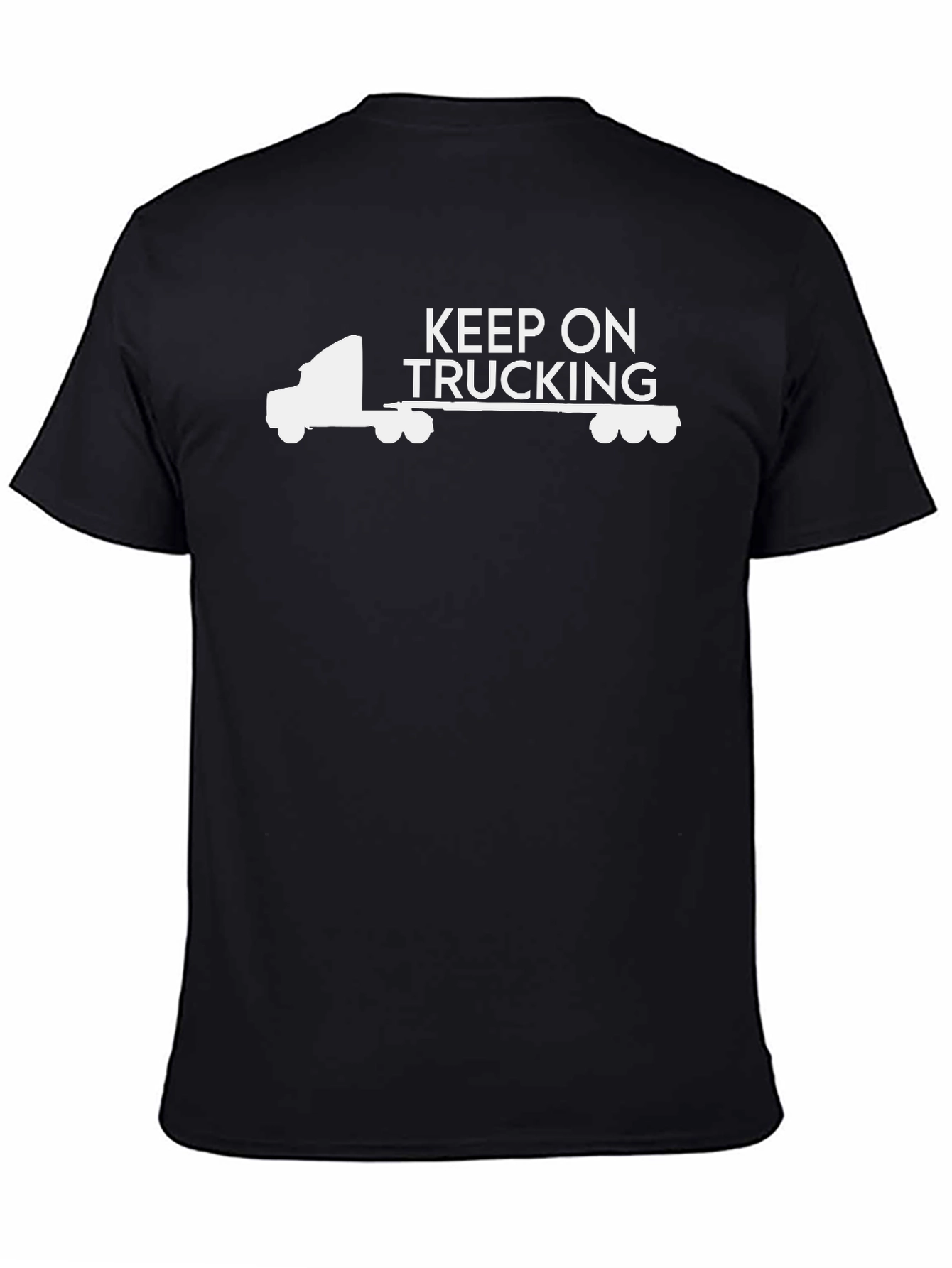 Keep On Trucking Graphic Tee - Black