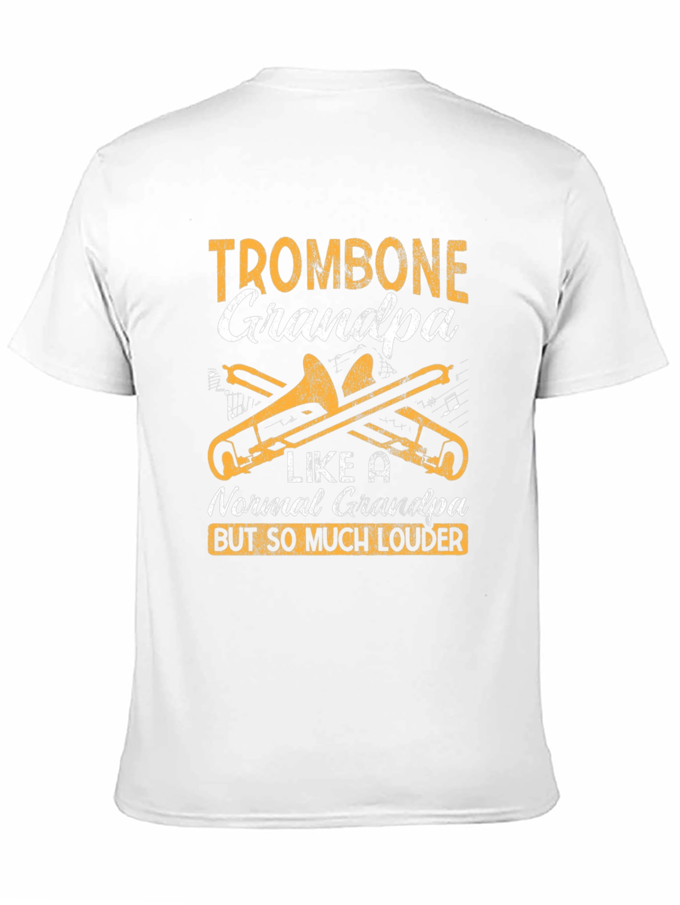 Trombone Grandpa T-Shirt - Musician Grandpa Tee