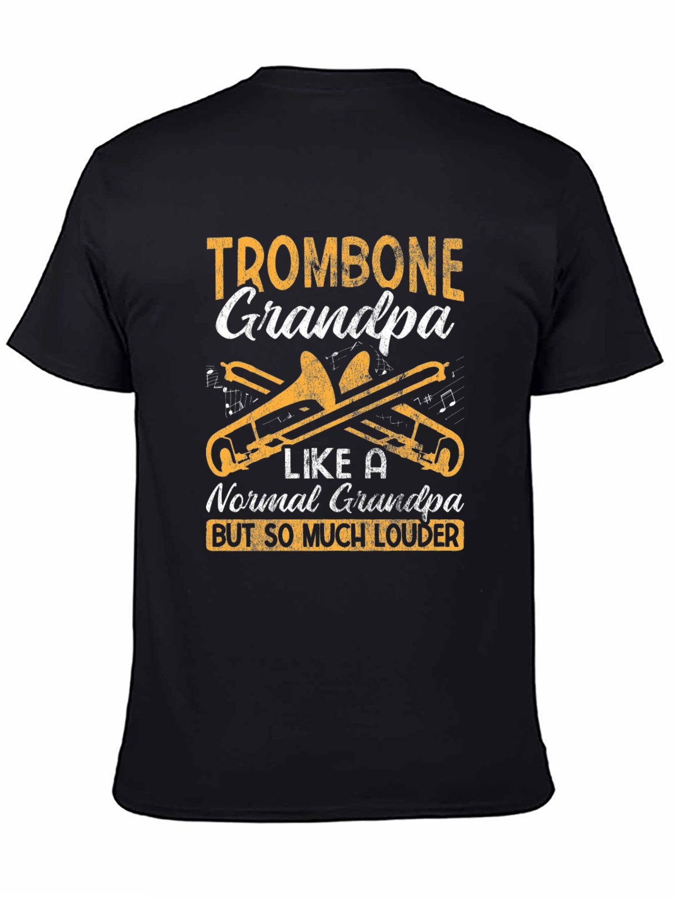 Trombone Grandpa T-Shirt - Musician Grandpa Tee