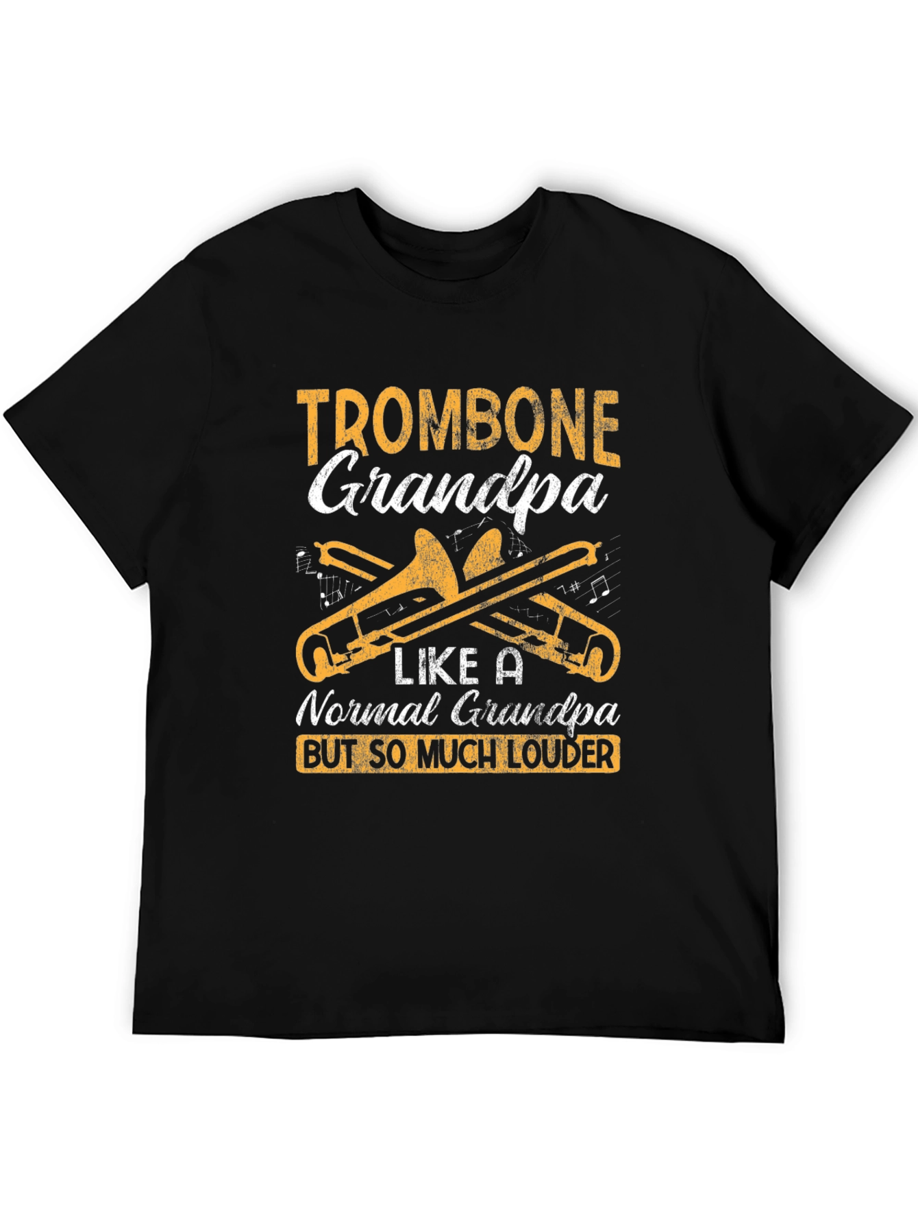 Trombone Grandpa T-Shirt - Musician Grandpa Tee