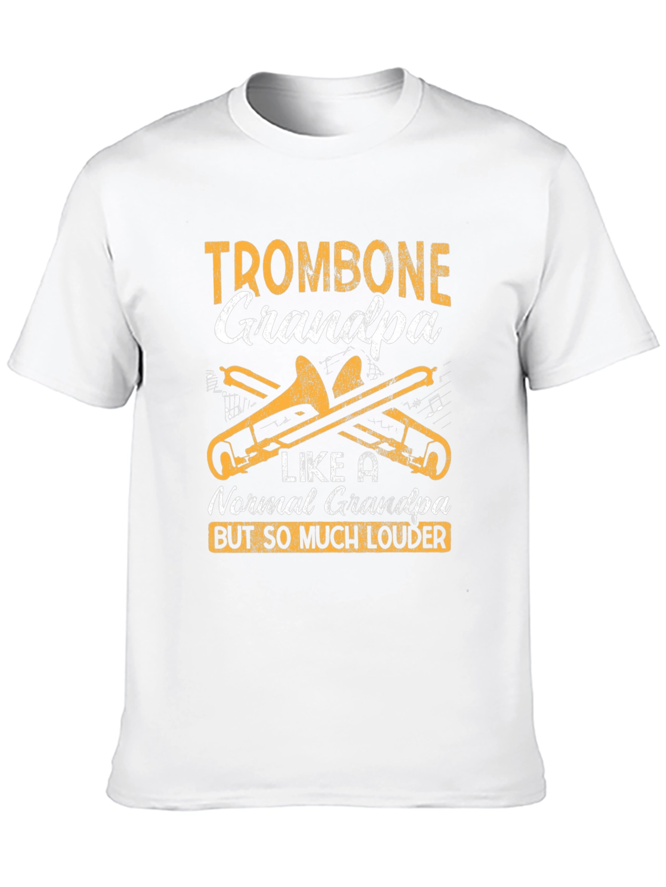 Trombone Grandpa T-Shirt - Musician Grandpa Tee