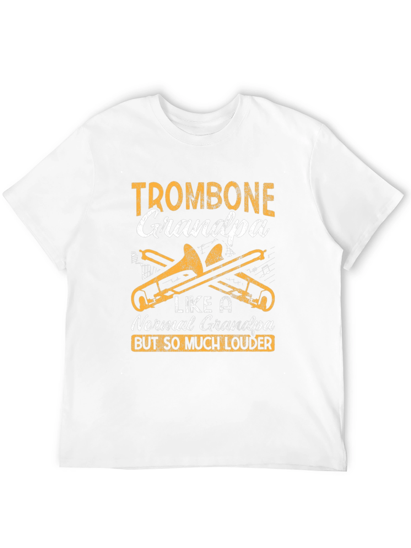 Trombone Grandpa T-Shirt - Musician Grandpa Tee