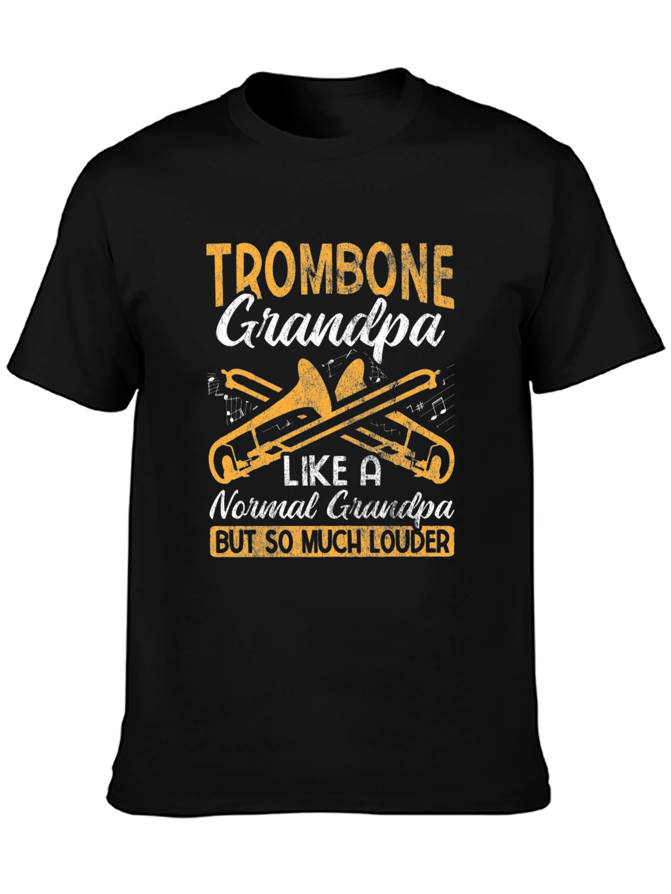 Trombone Grandpa T-Shirt - Musician Grandpa Tee