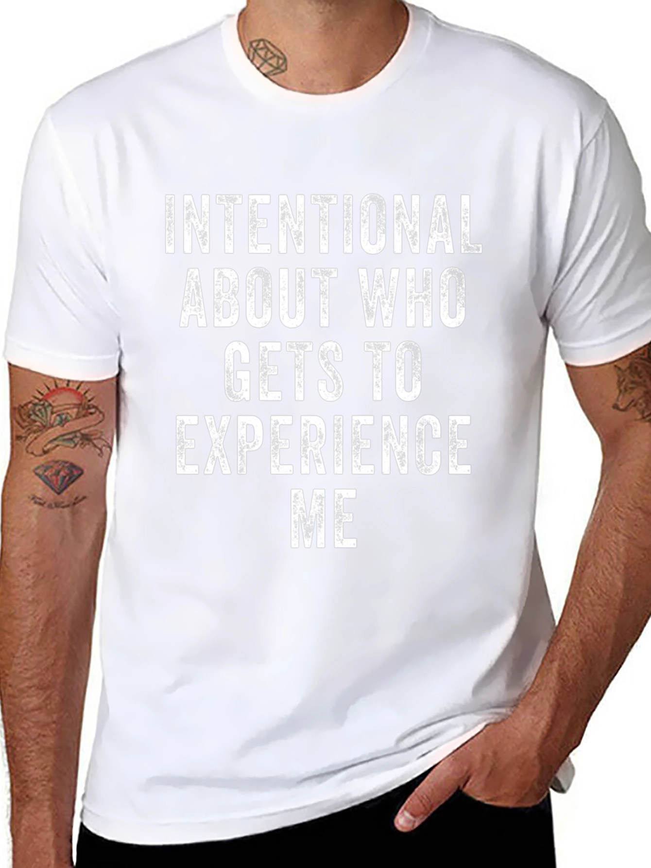 Intentional About Who Gets to Experience Me T-Shirt