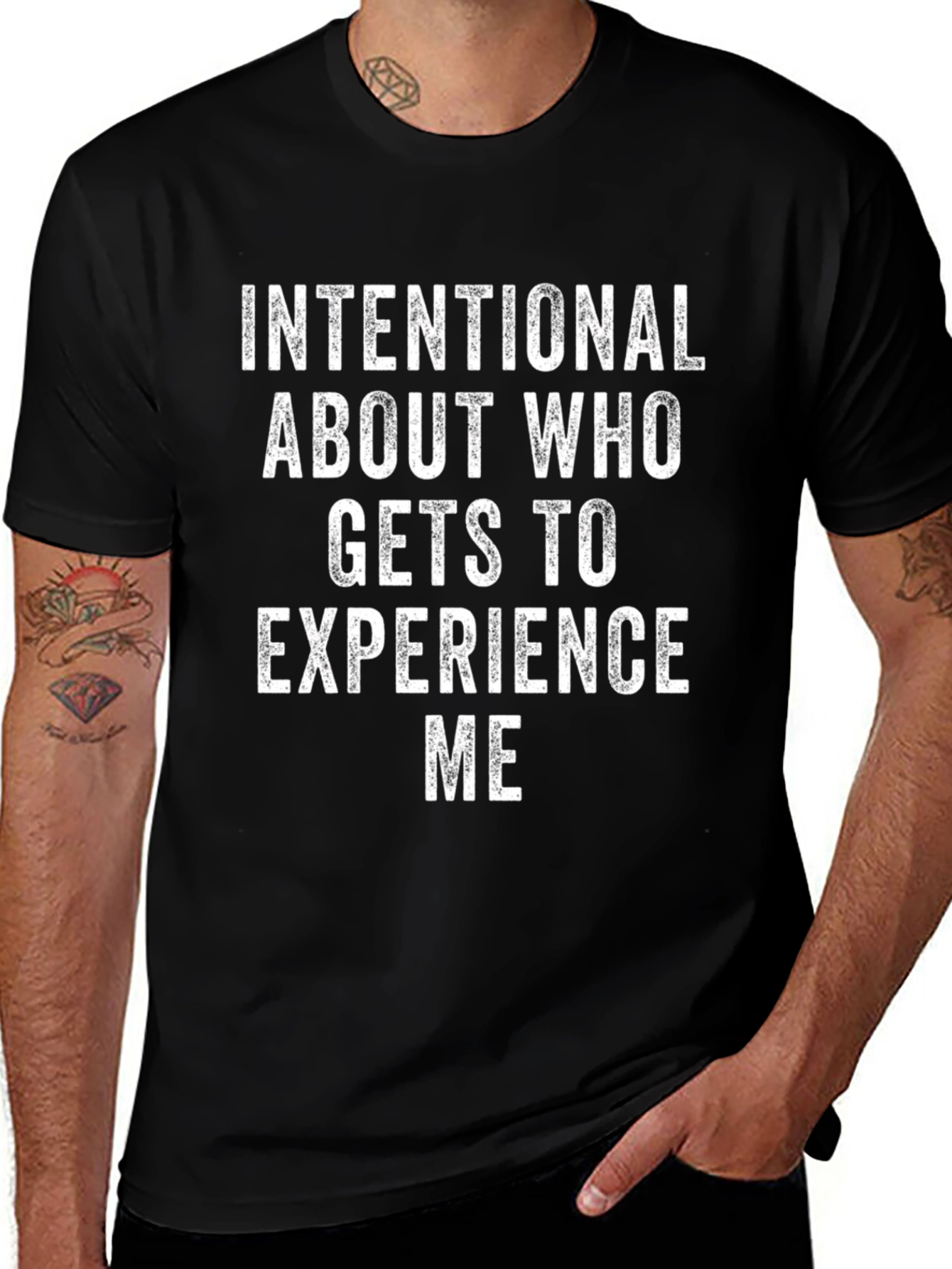 Intentional About Who Gets to Experience Me T-Shirt