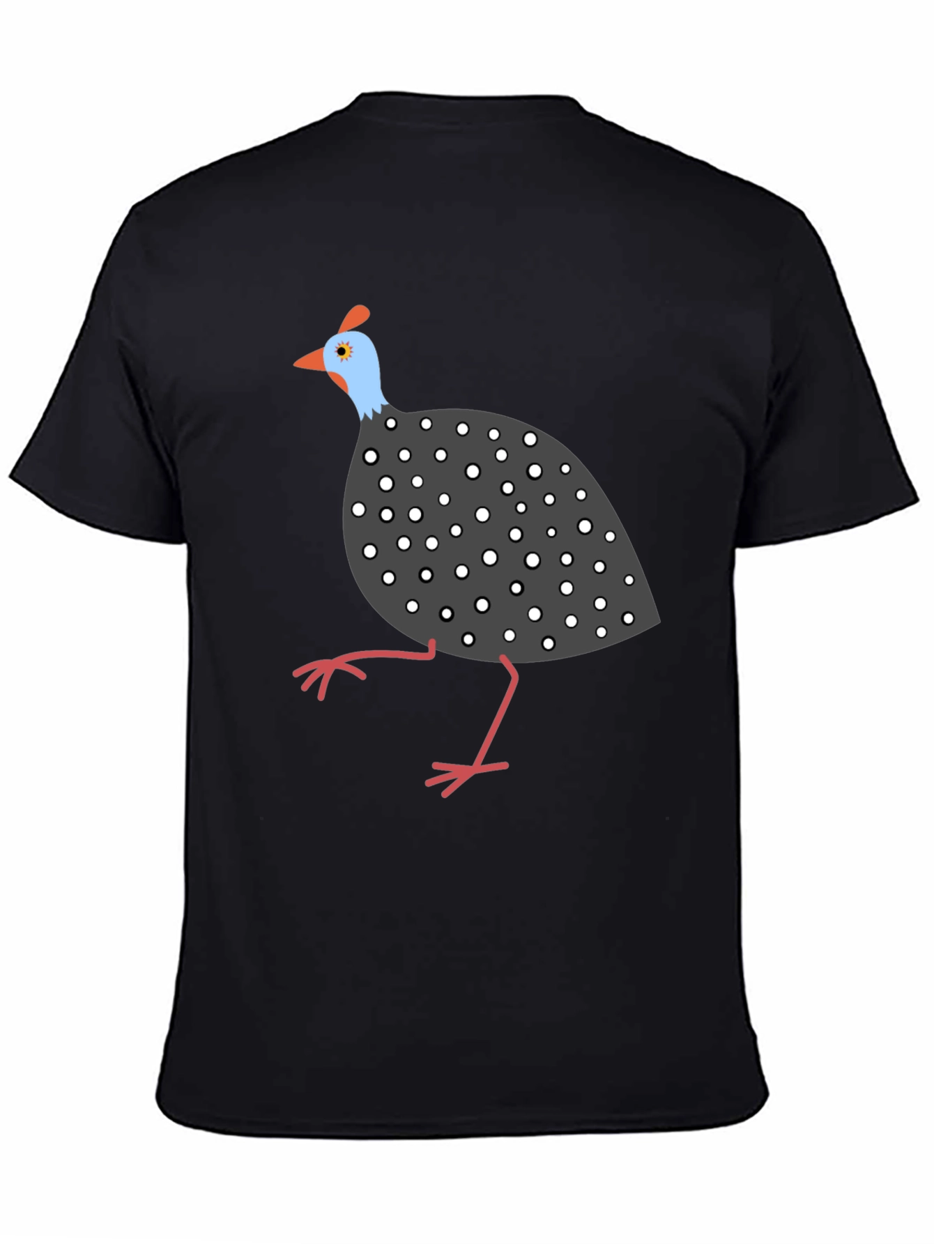 Guinea Fowl Graphic Tee - Unique Bird Lover Shirt