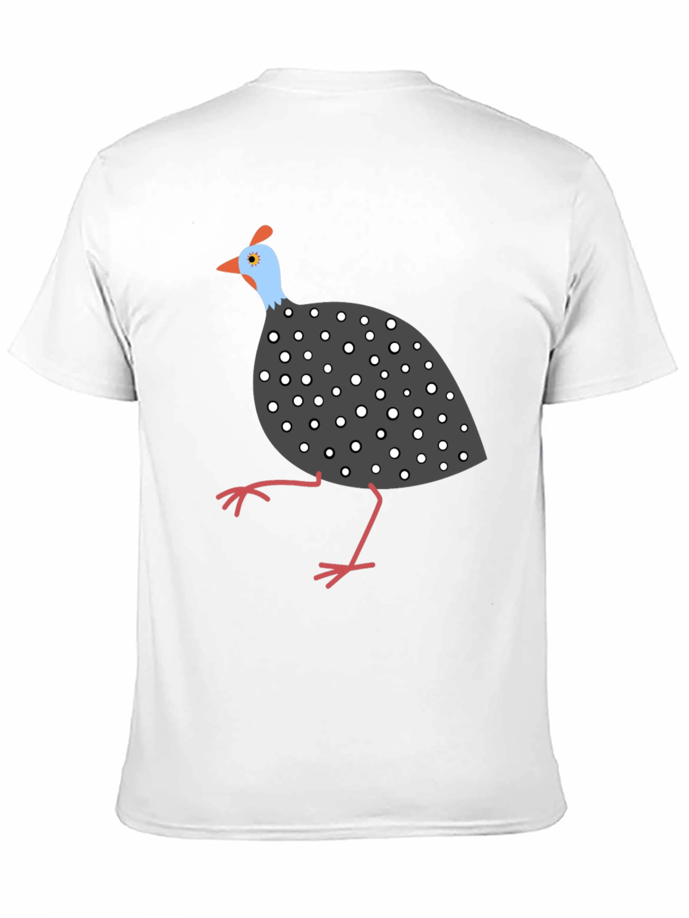 Guinea Fowl Graphic Tee - Unique Bird Lover Shirt