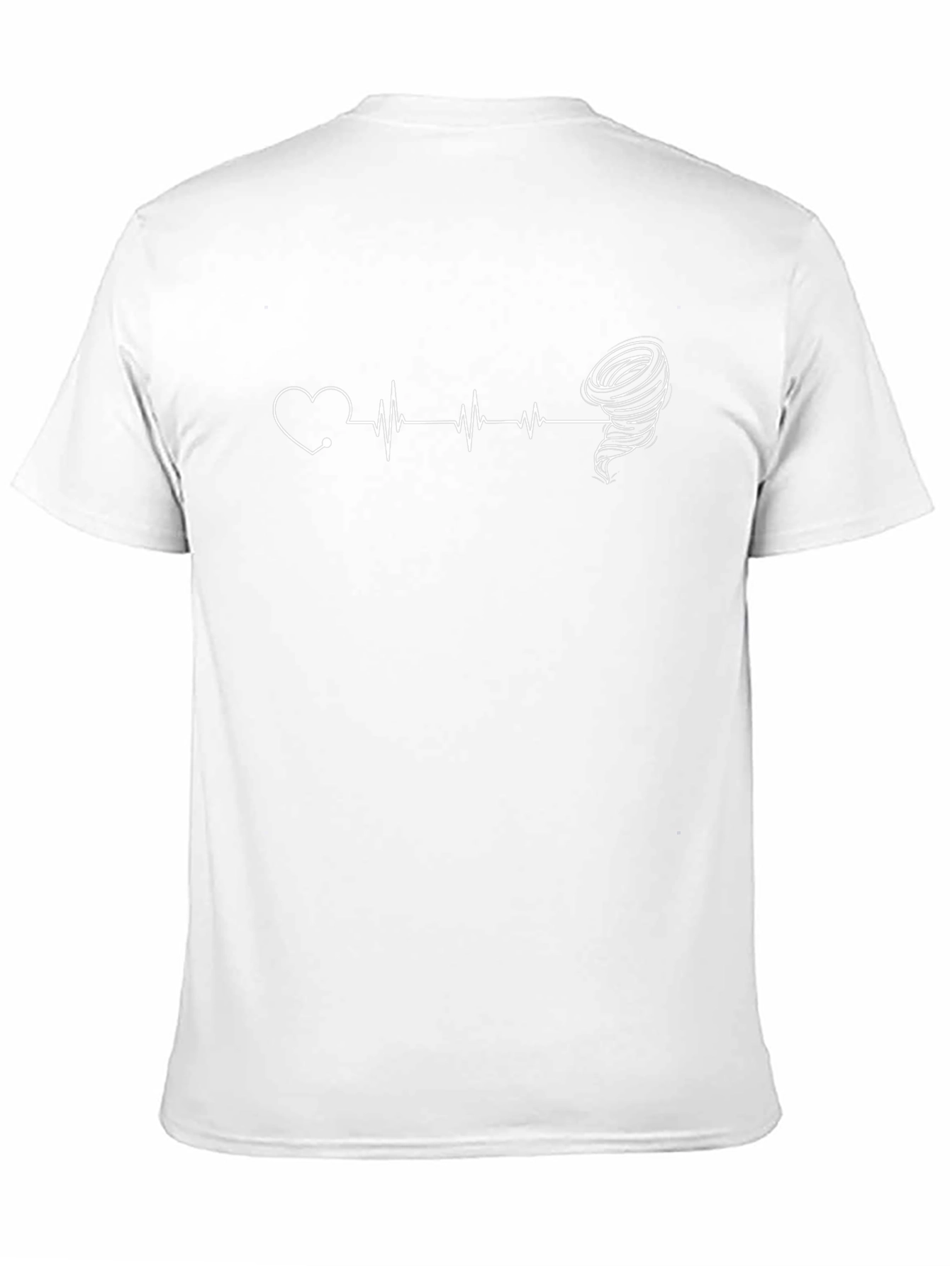 Heartbeat Tornado T-Shirt - Weather Lover Tee