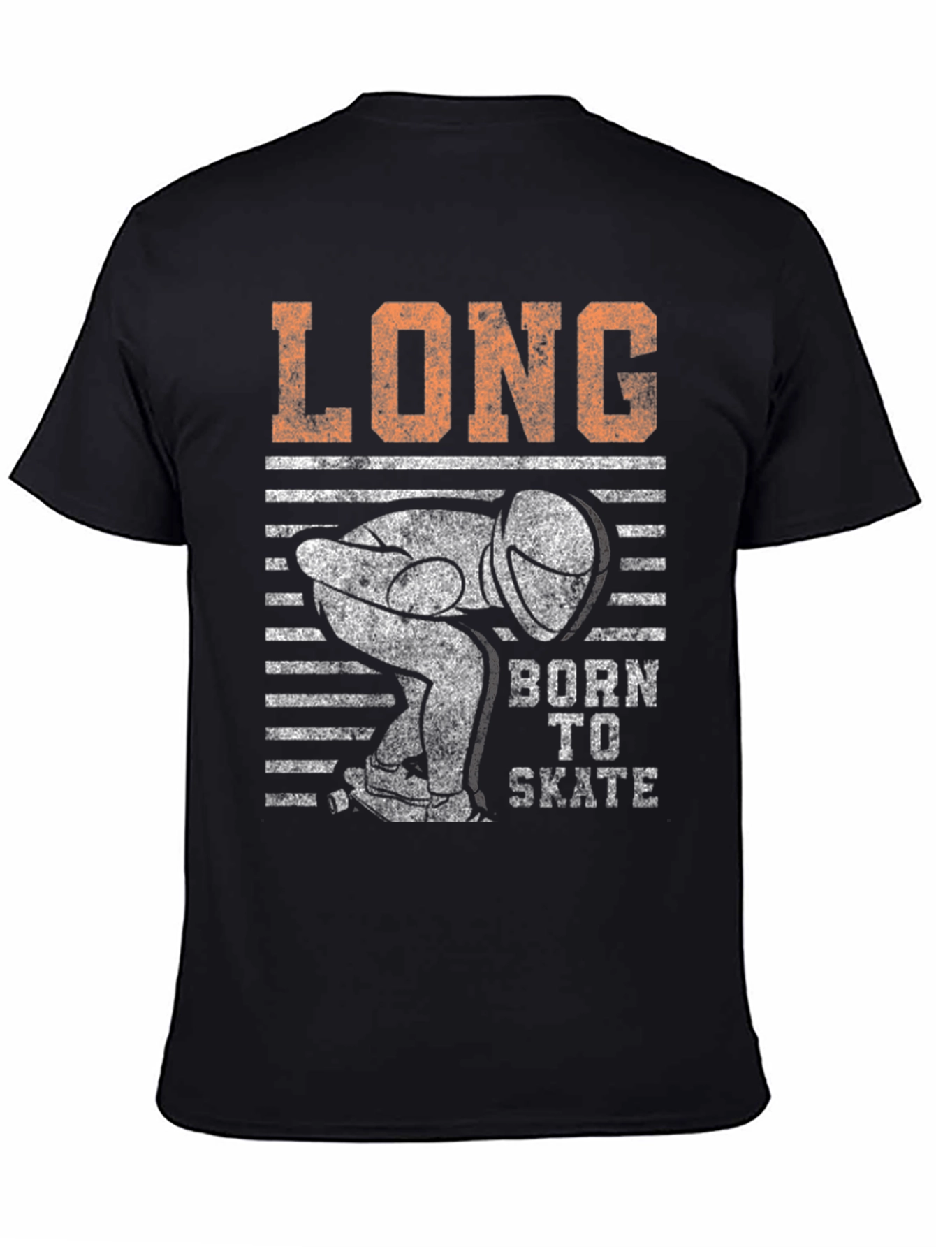 Long Born To Skate T-Shirt