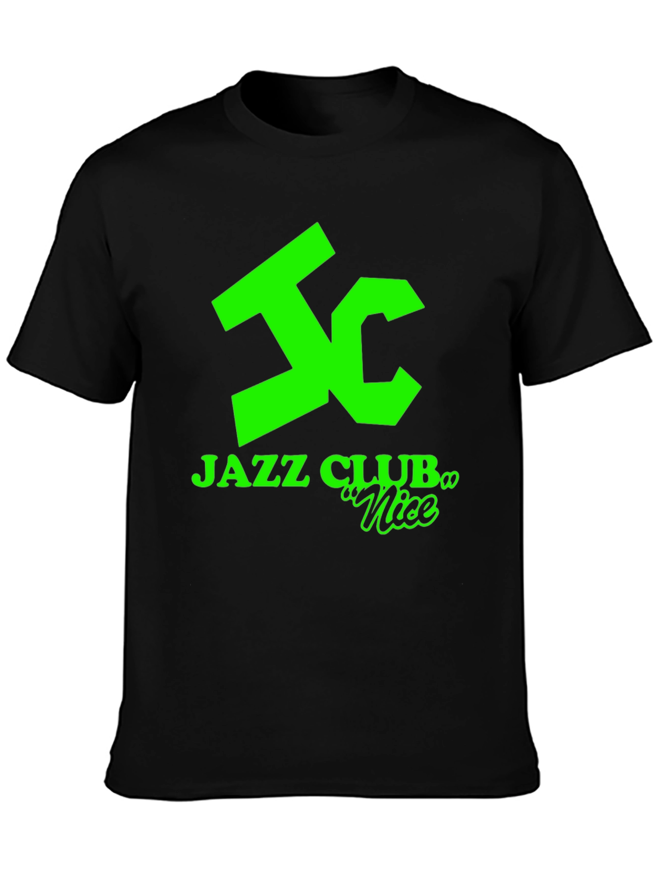 Jazz Club Nice T-Shirt - Graphic Print Tee