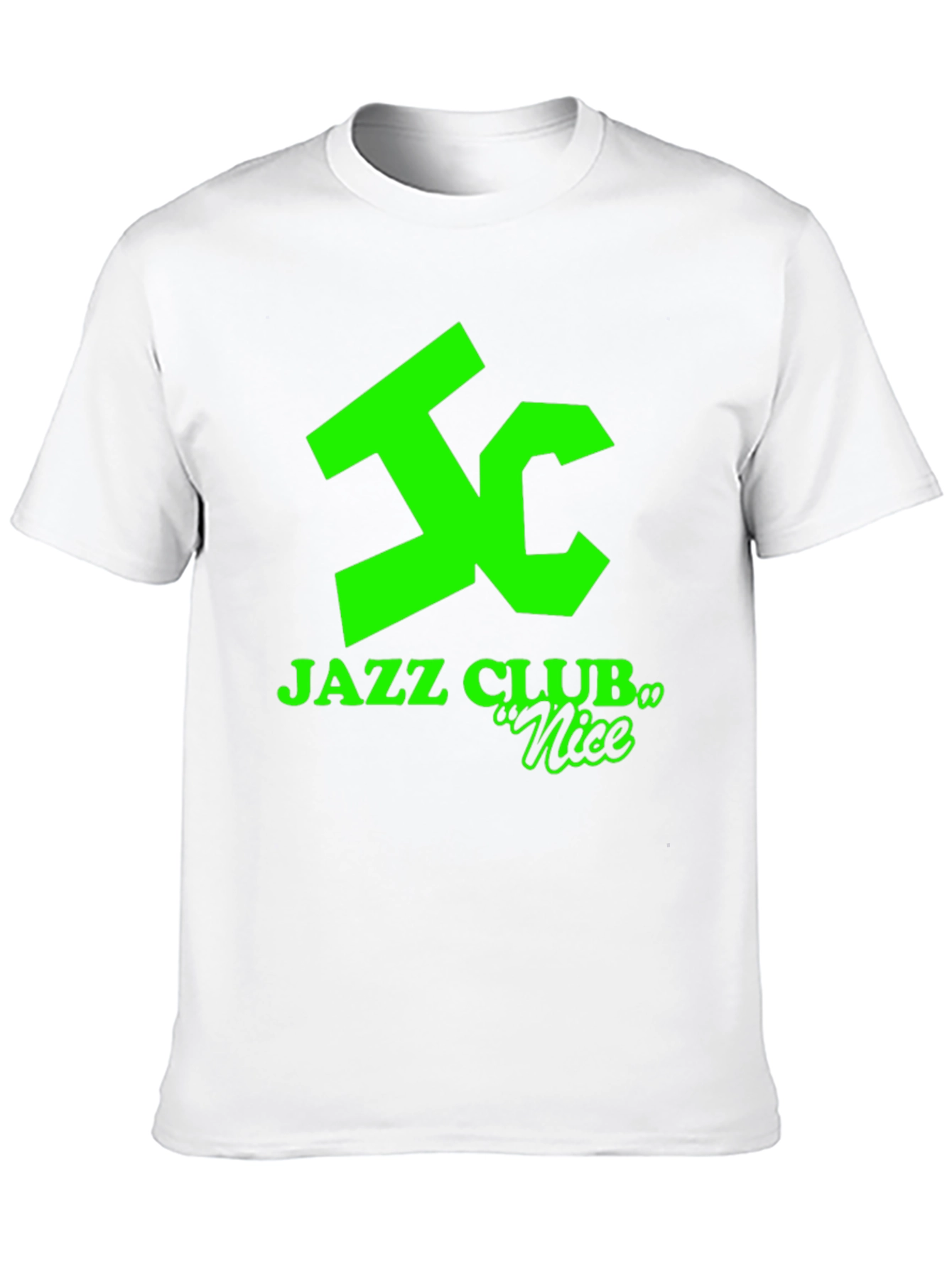 Jazz Club Nice T-Shirt - Graphic Print Tee
