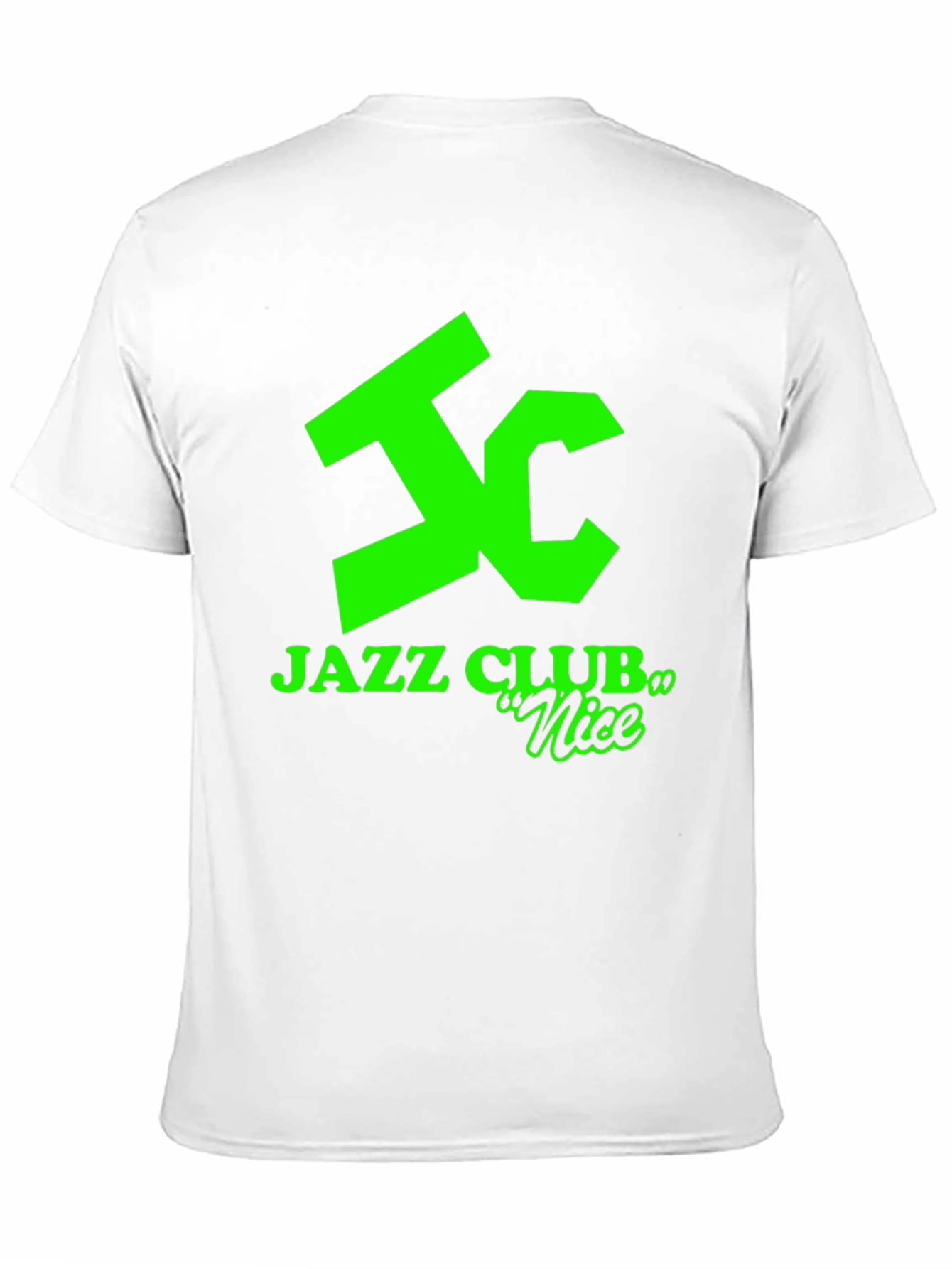Jazz Club Nice T-Shirt - Graphic Print Tee