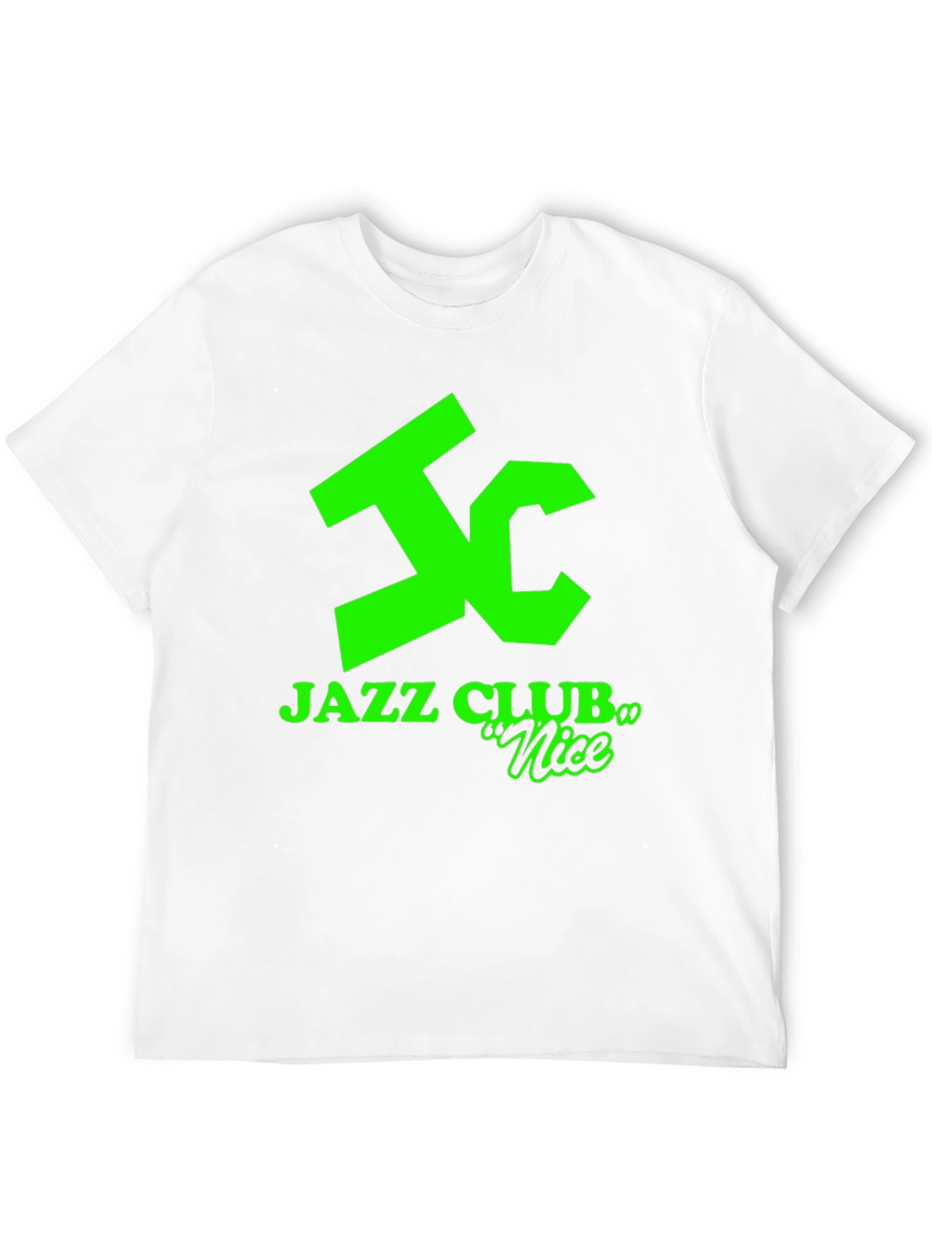 Jazz Club Nice T-Shirt - Graphic Print Tee