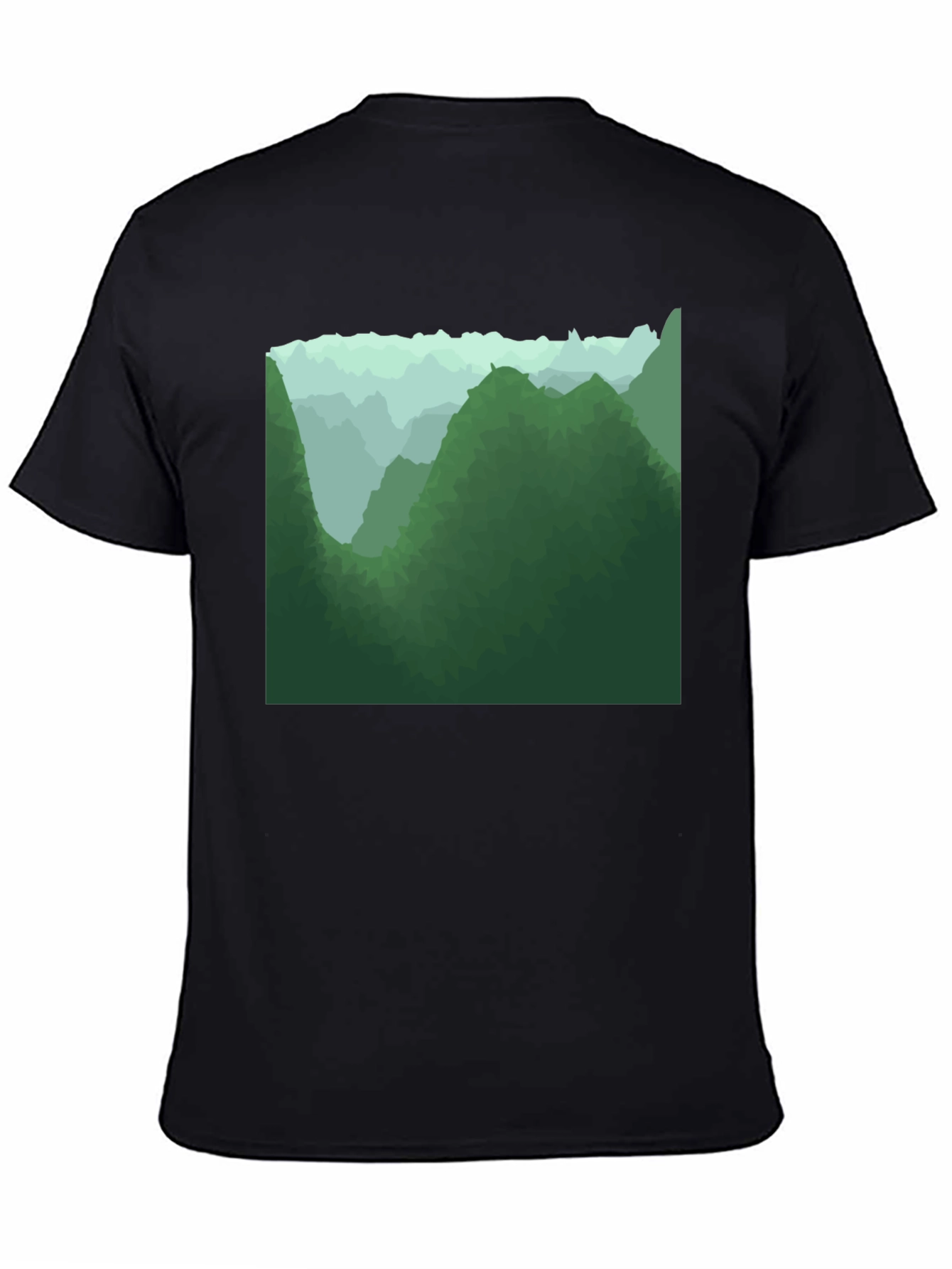 Green Mountain Graphic Tee - Nature Lovers Shirt