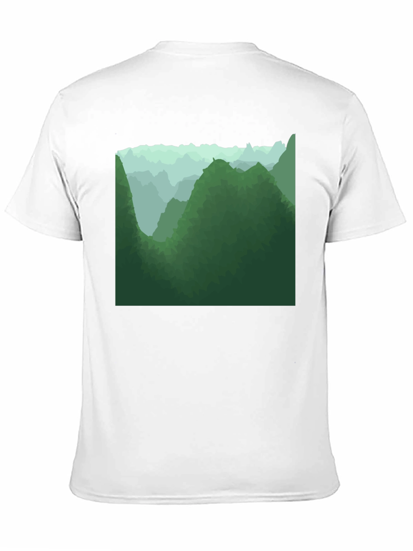 Green Mountain Graphic Tee - Nature Lovers Shirt
