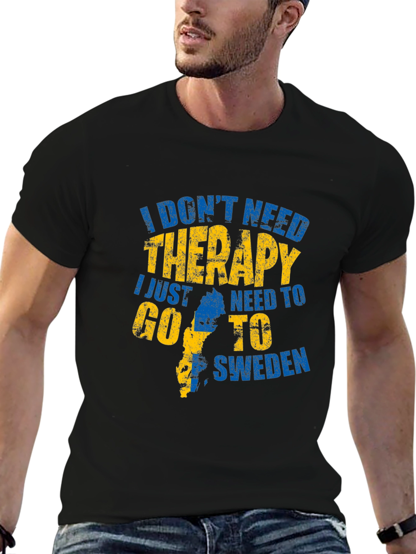 Sweden Therapy T-Shirt - Country Pride