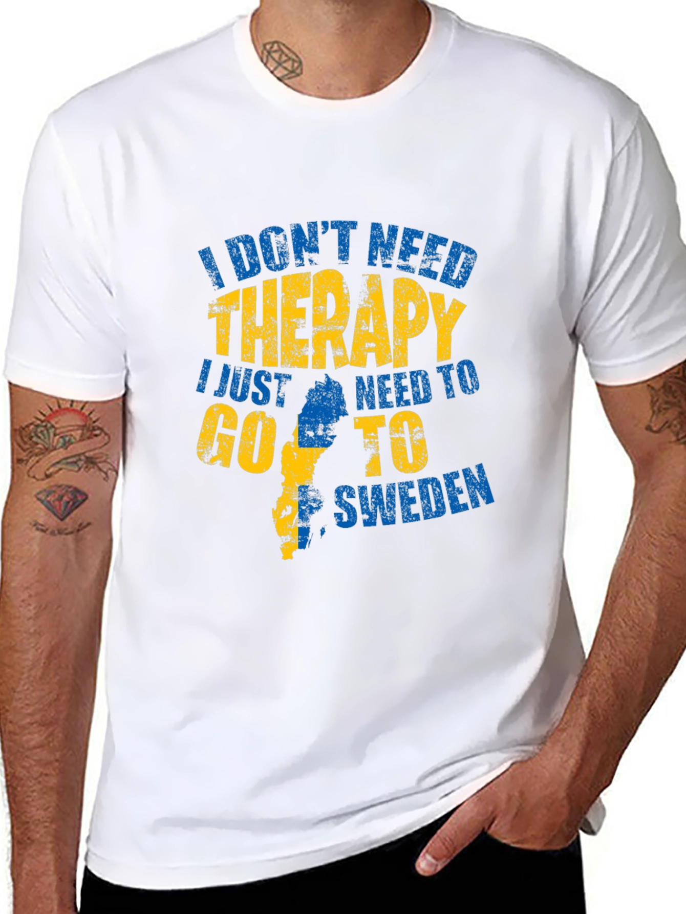Sweden Therapy T-Shirt - Country Pride
