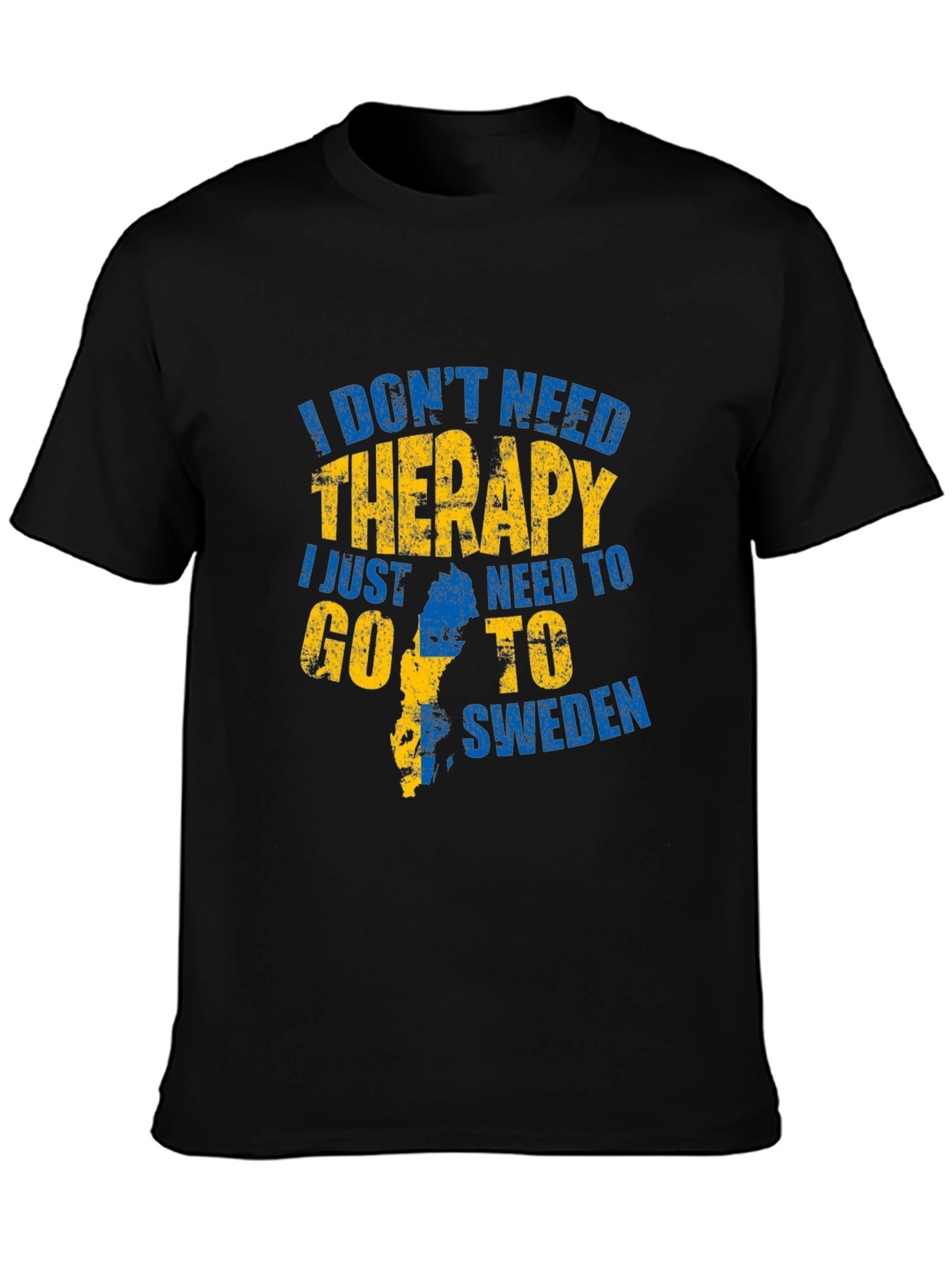 Sweden Therapy T-Shirt - Country Pride