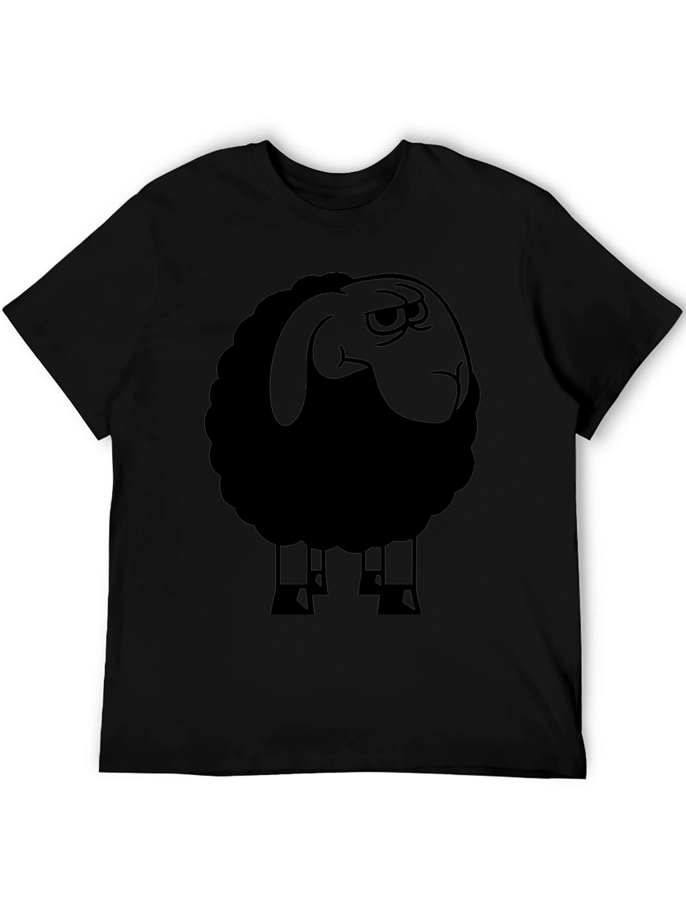 Black Sheep Graphic Tee - Edgy Style