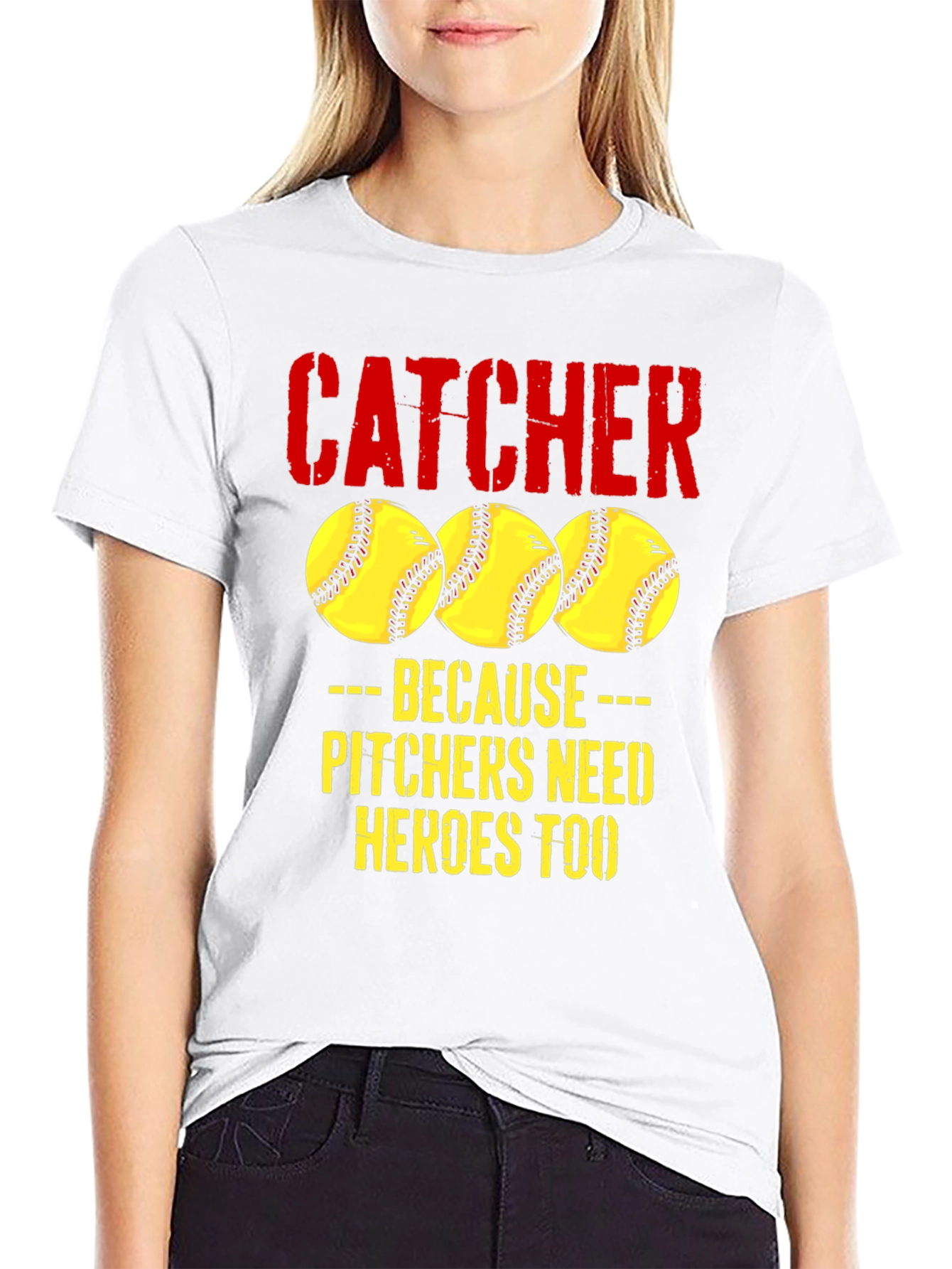Catcher Hero T-Shirt - Softball Tee