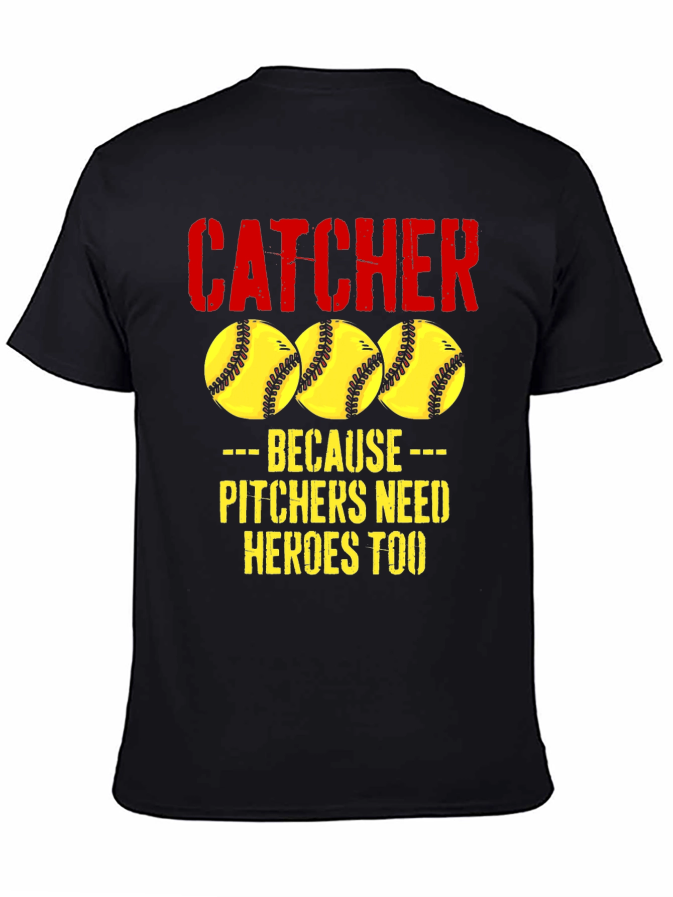 Catcher Hero T-Shirt - Softball Tee