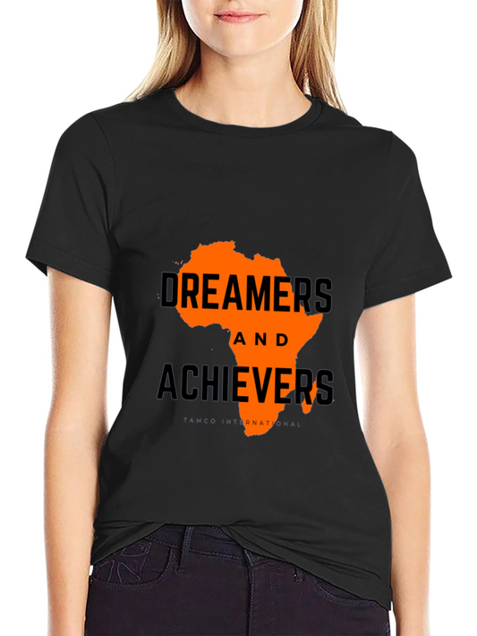 Dreamers & Achievers Black T-Shirt