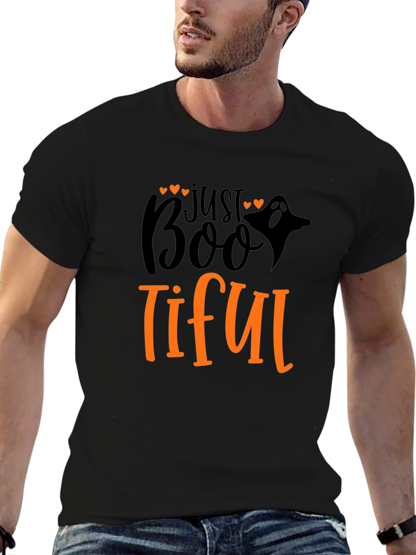 Just Boo Tiful Halloween Graphic T-Shirt