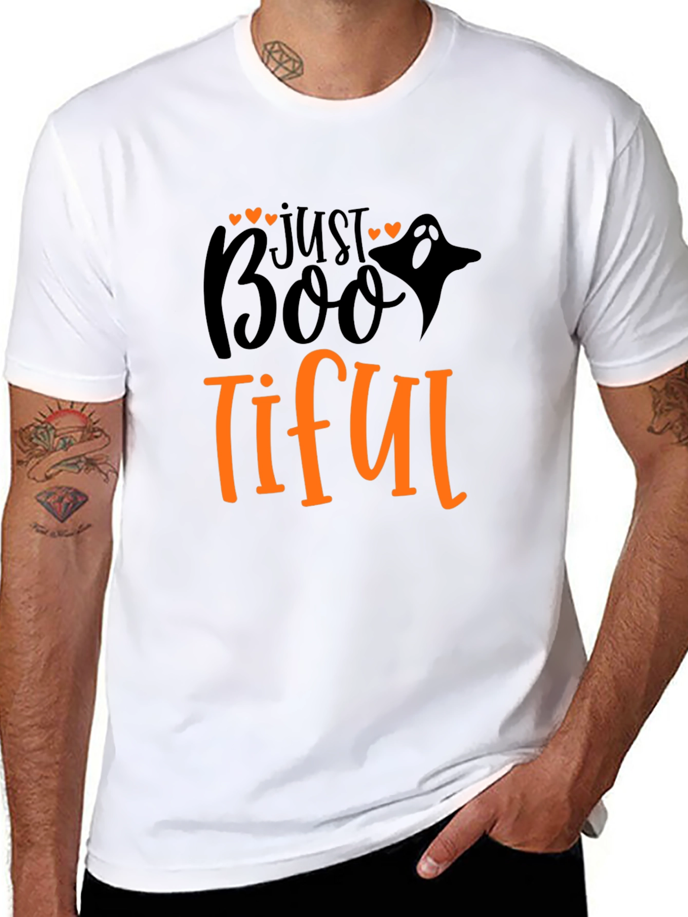 Just Boo Tiful Halloween Graphic T-Shirt