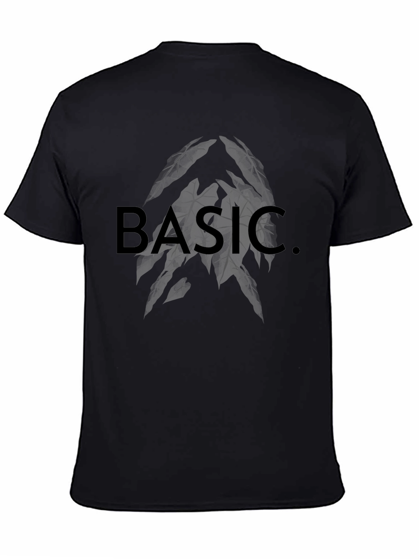 Basic Graphic Tee - Black