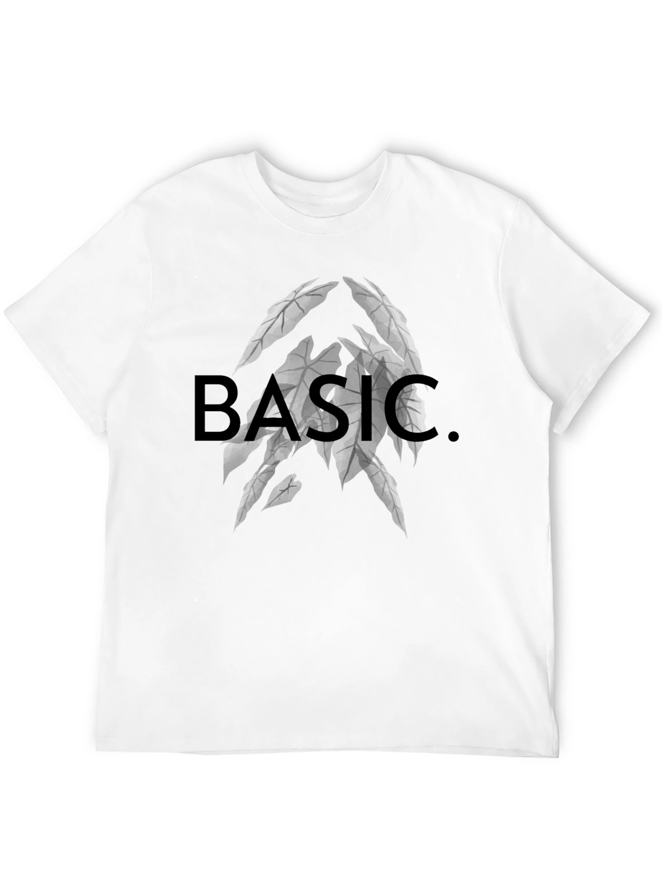 Basic Graphic Tee - Black