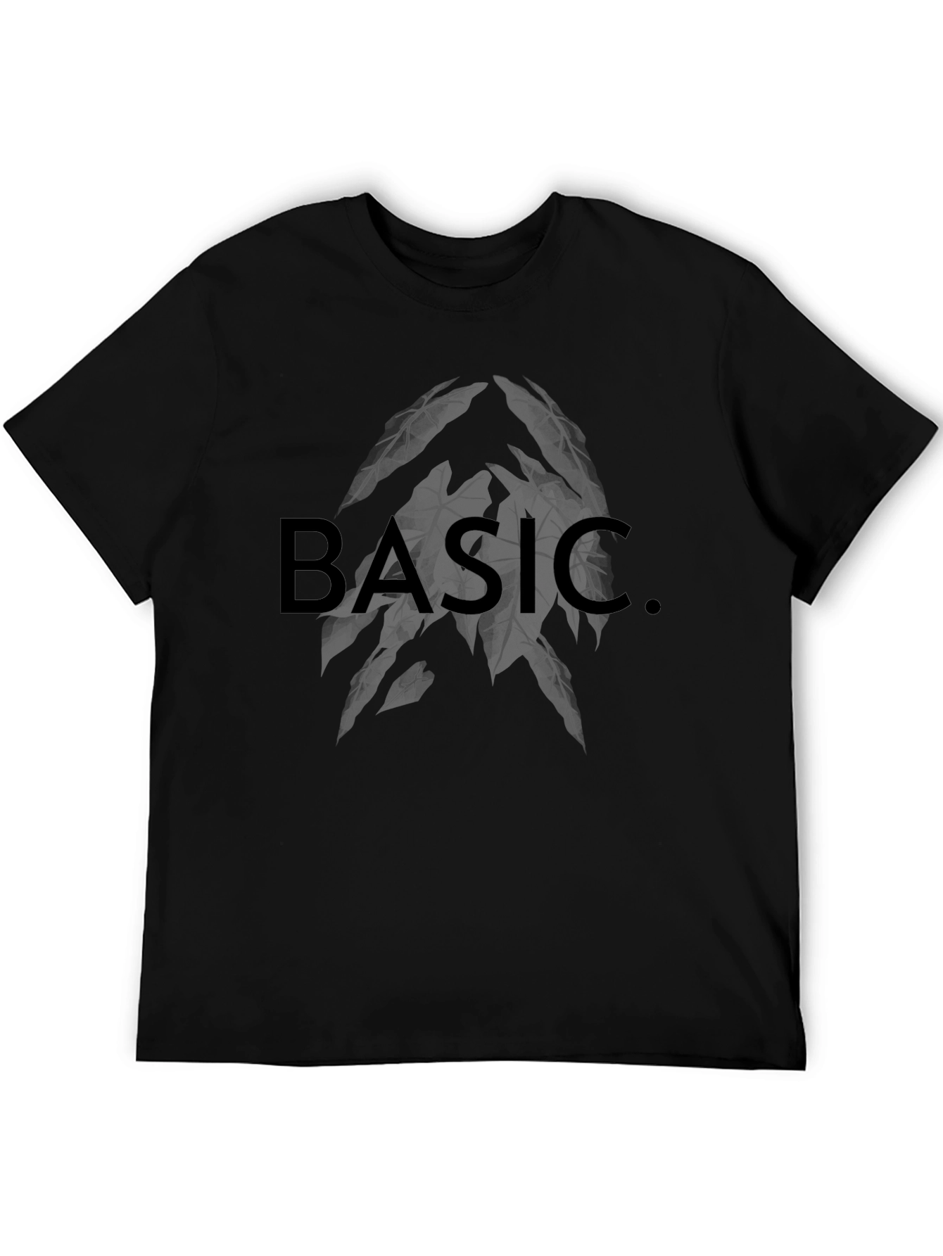 Basic Graphic Tee - Black