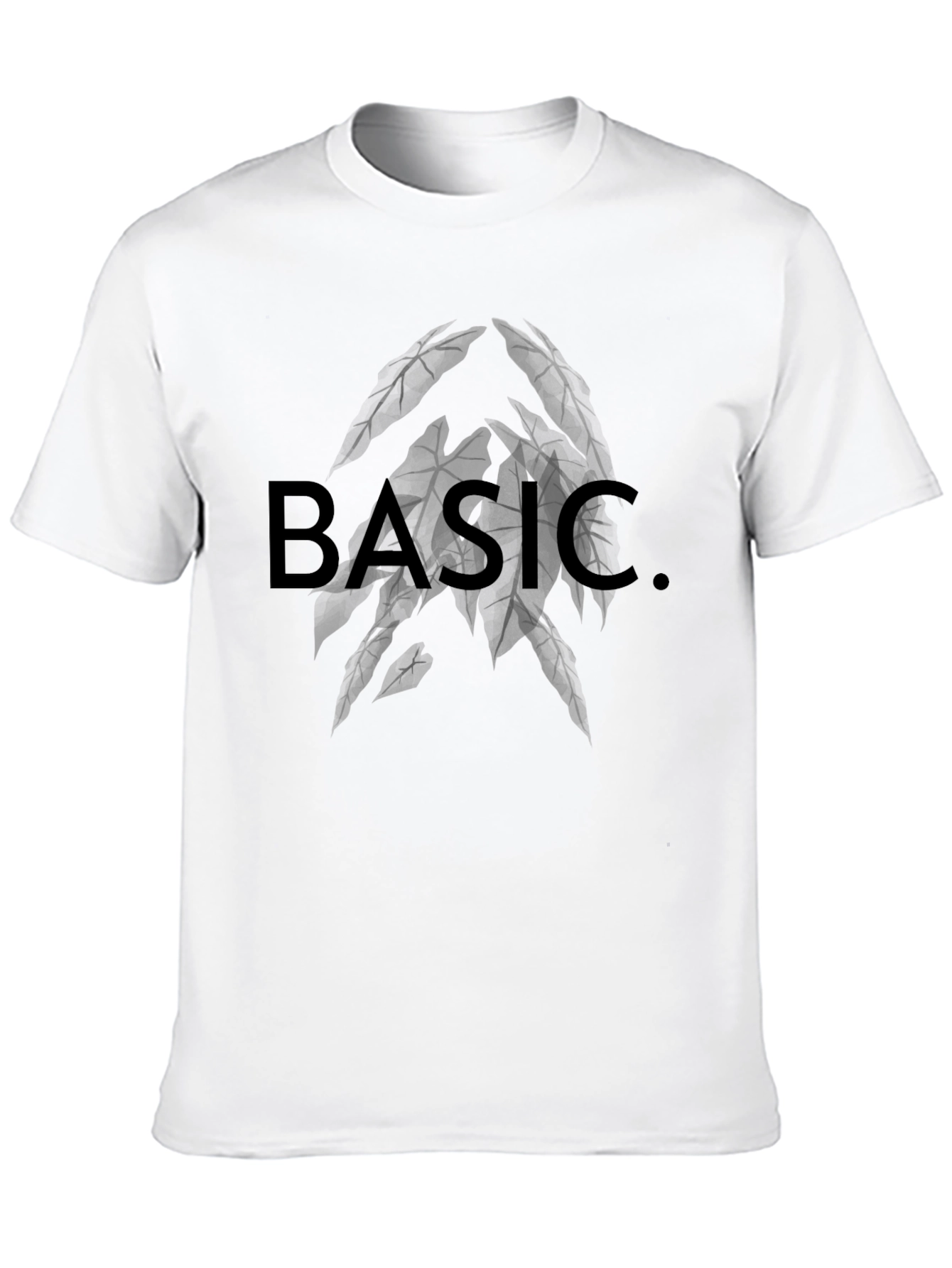 Basic Graphic Tee - Black