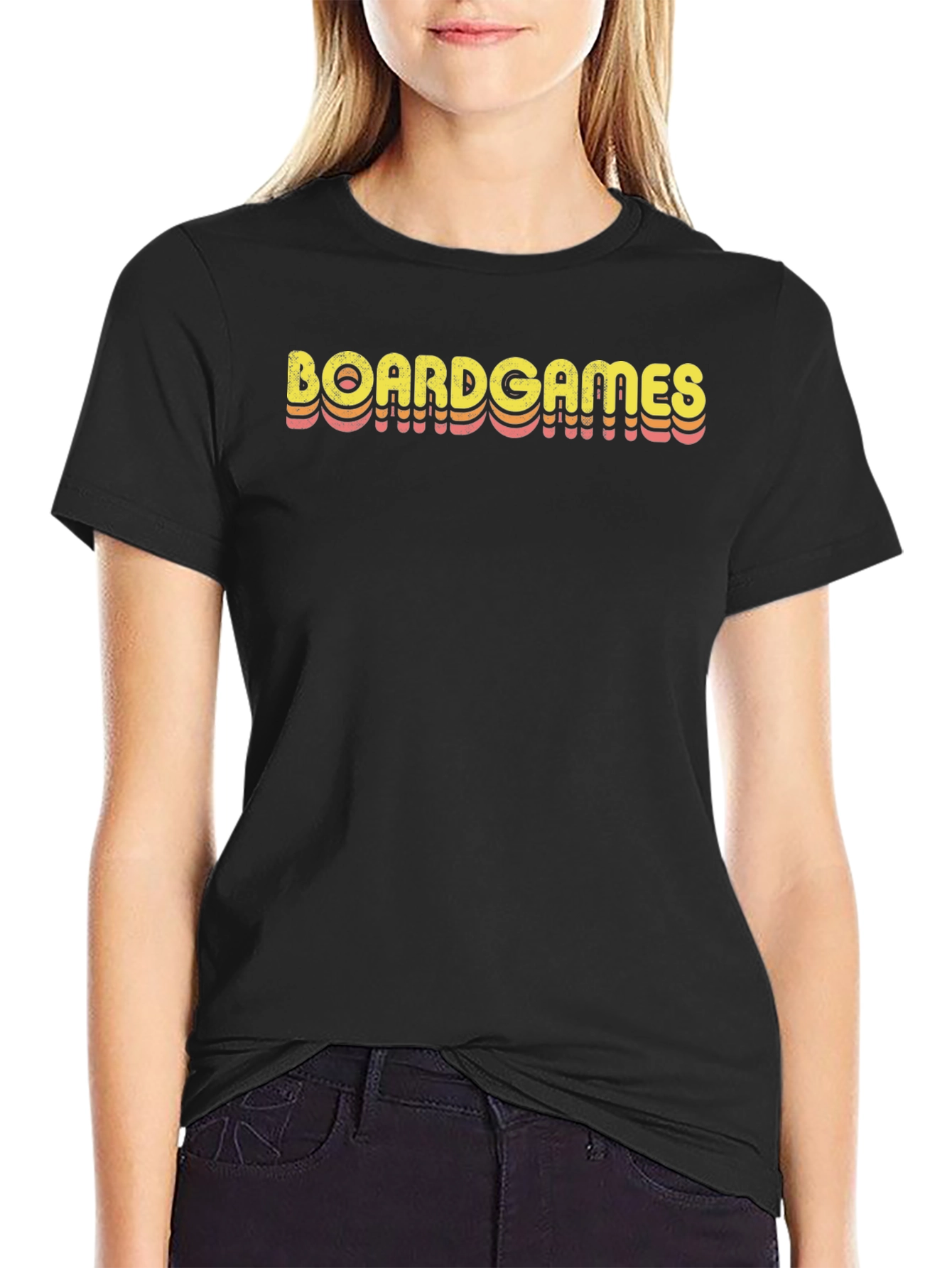 Retro Board Games Graphic Tee - Cool Gamer Shirt