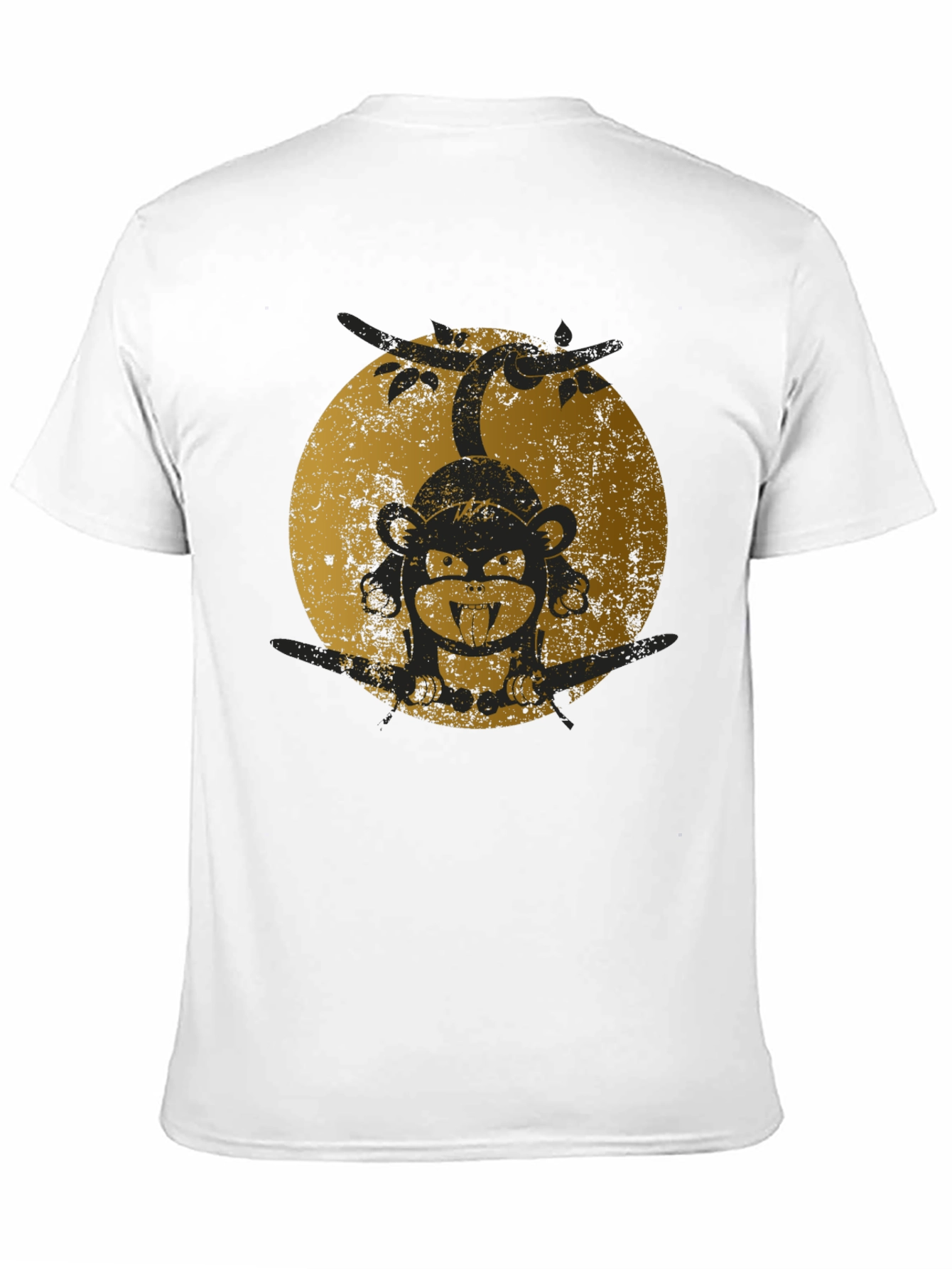 Monkey Business Black Graphic T-Shirt